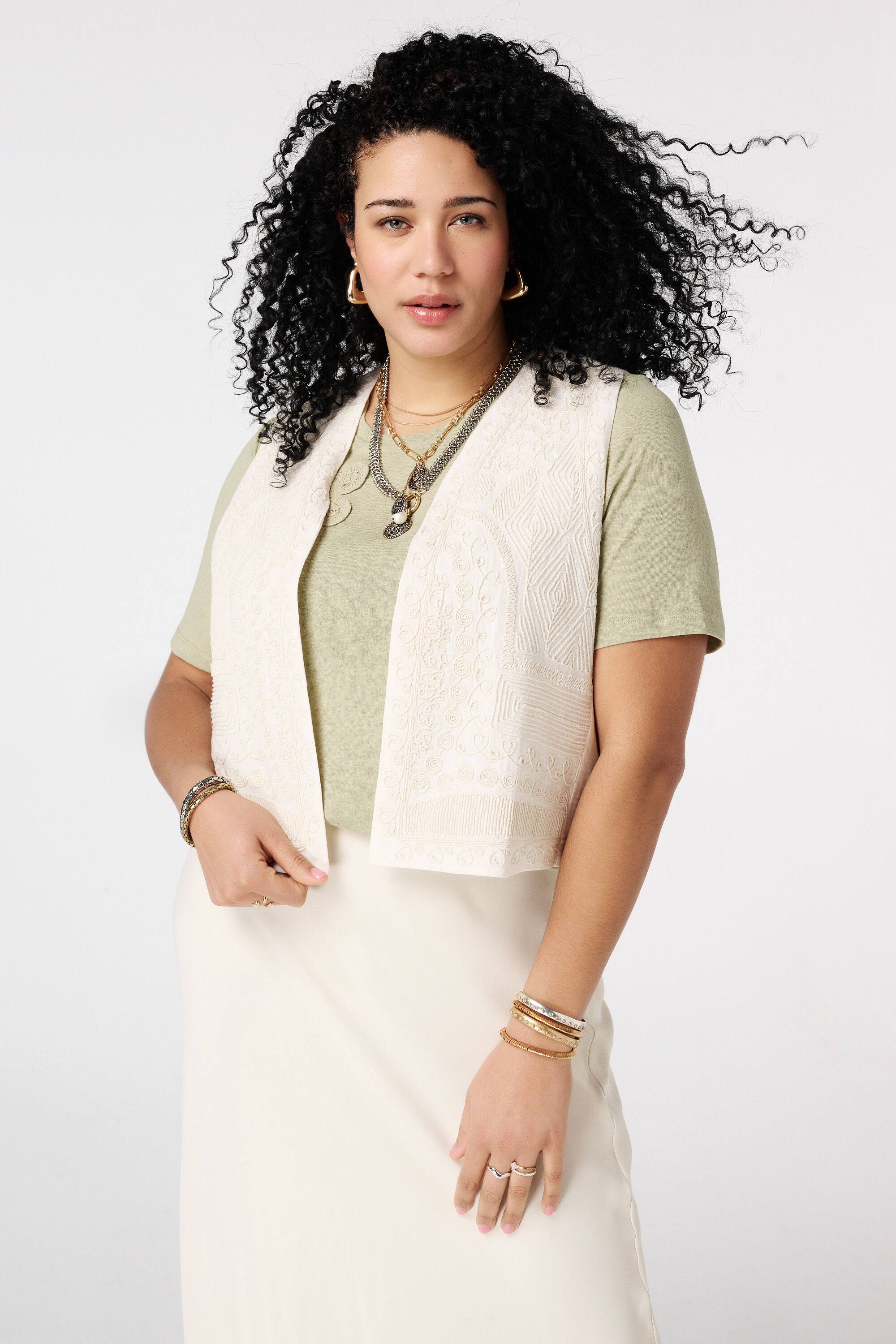 Gilet mit Stickerei image number 0