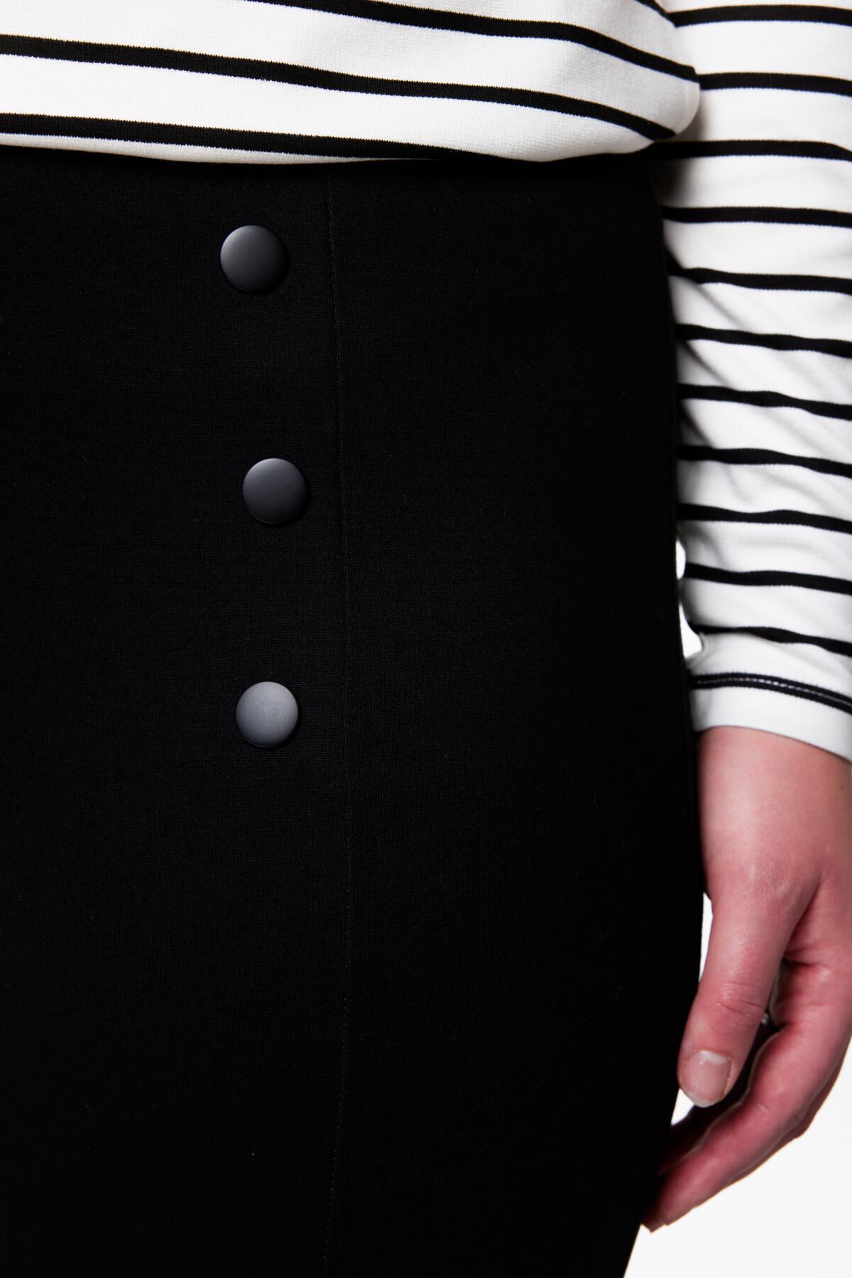 Treggings mit Kn&ouml;pfen image number 4