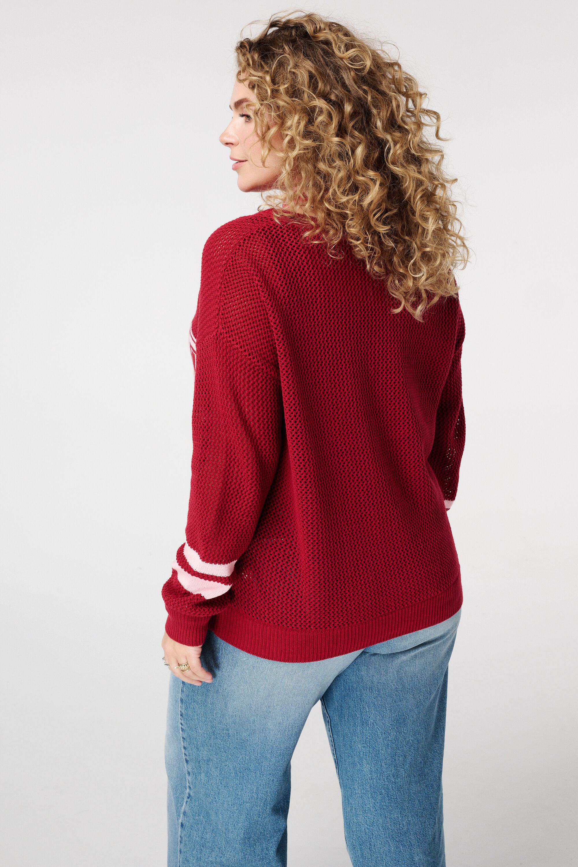 Strickpullover mit Aufschrift image number 3