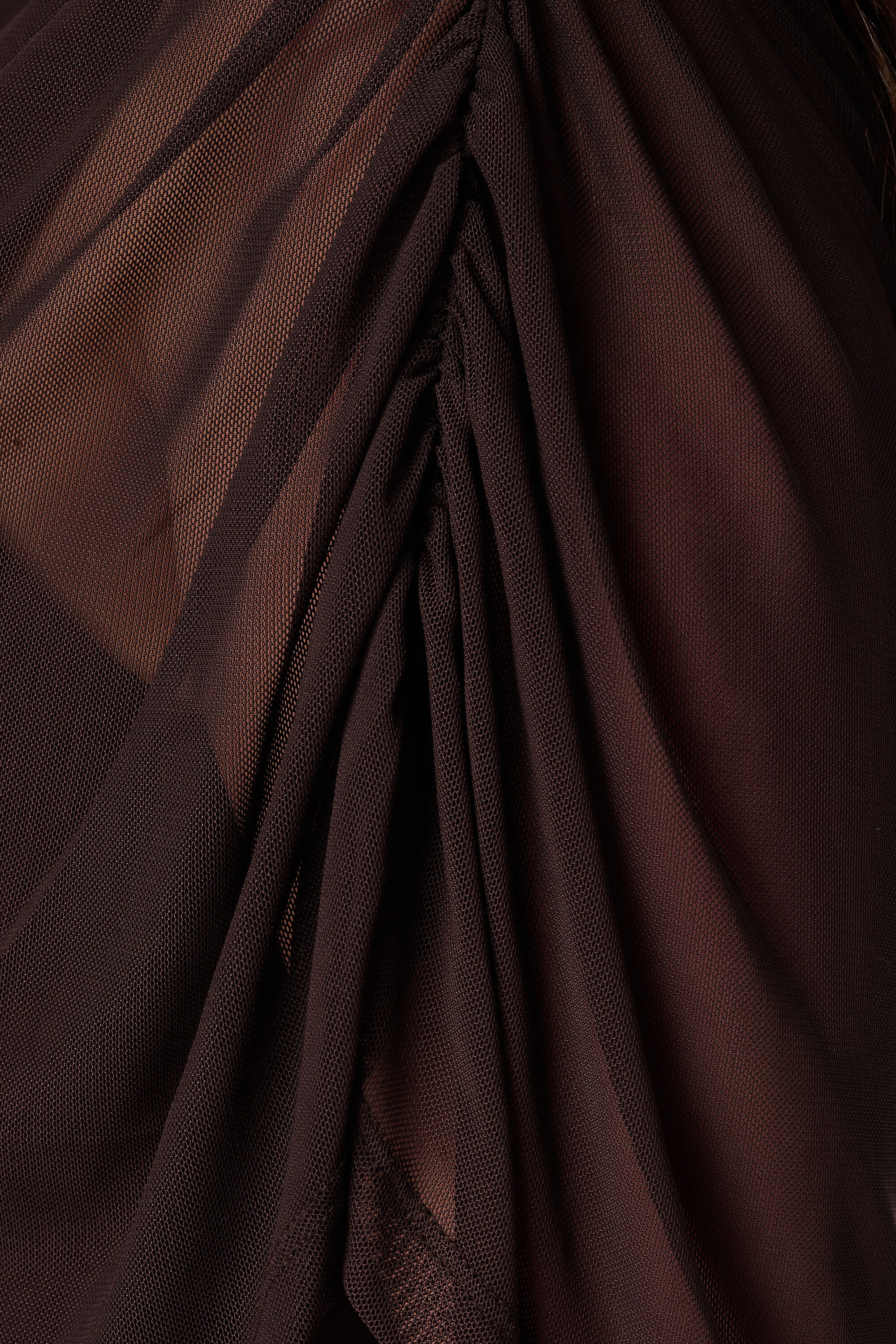 Mesh-Top mit drapierten &Auml;rmeln image number 6