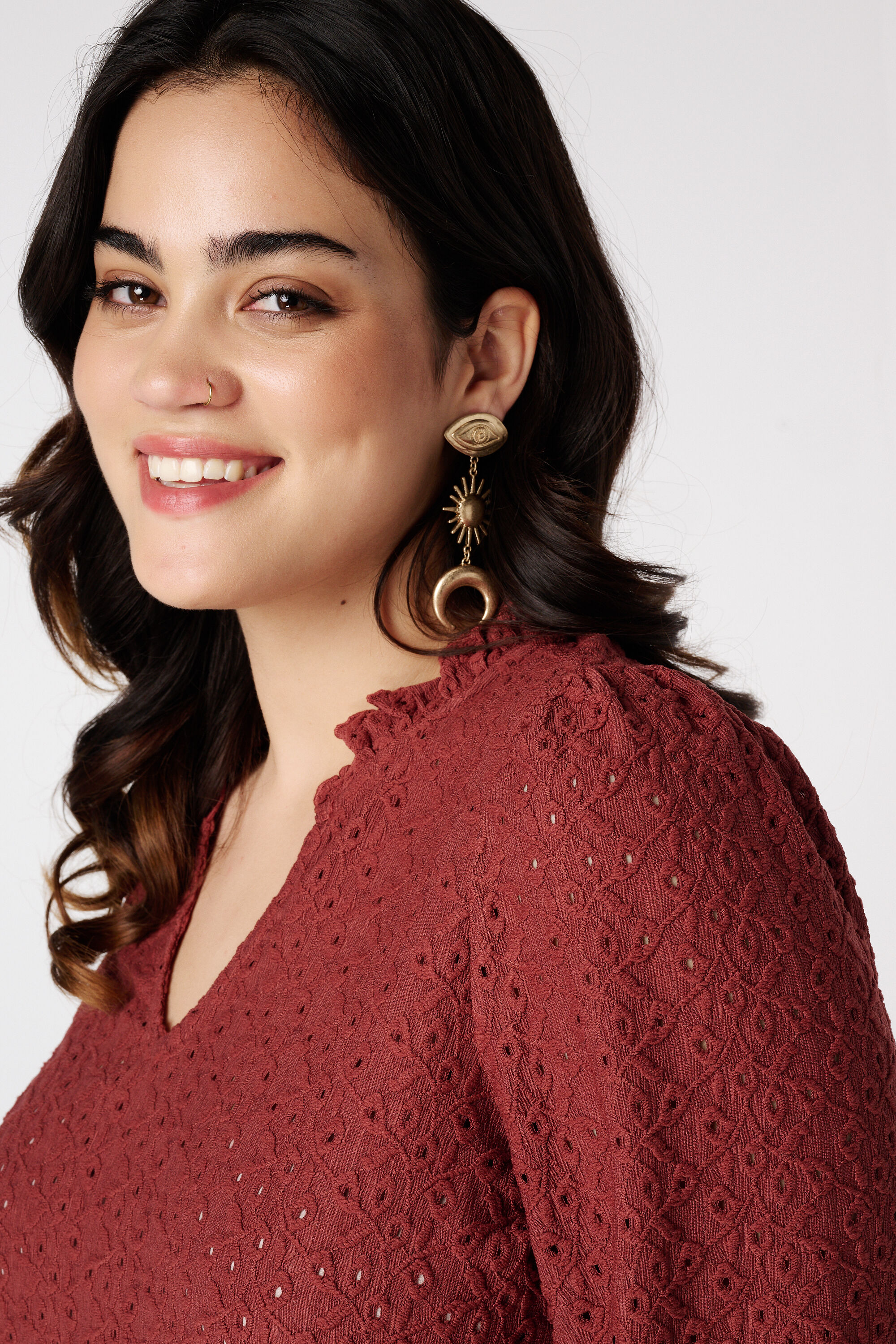 Oberteil mit Stickerei image number 3