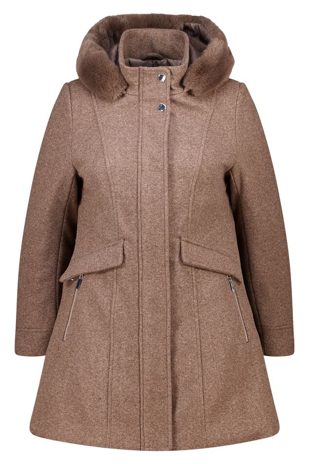 Gepolsterte Jacke mit Reißverschluss image number 1