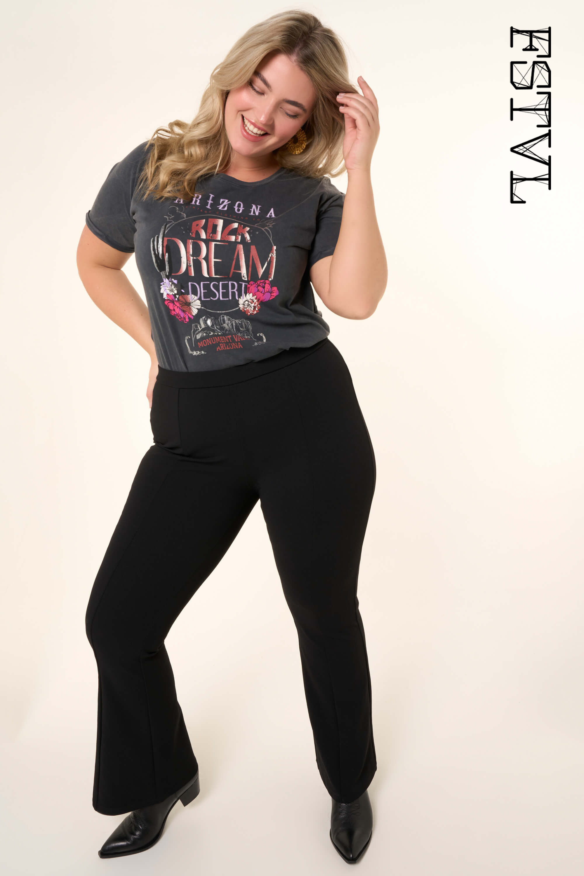 Ausgestellte Leggings  image number 0