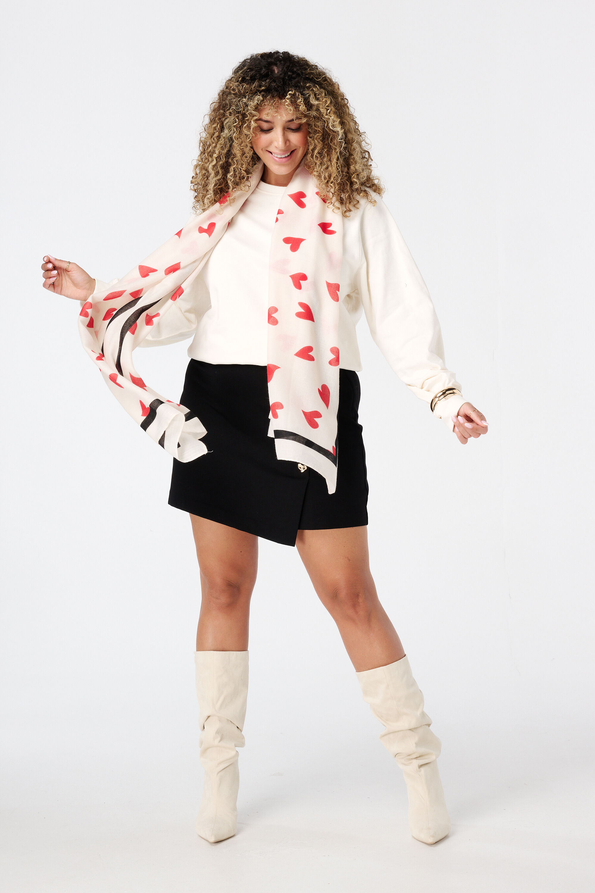 Schal mit Print image number 2