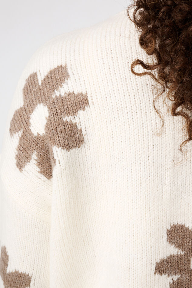Pullover mit Blumenprint image number 6