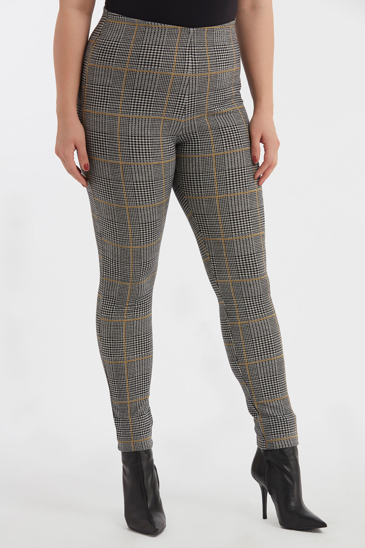 Karierte Leggings image number 0