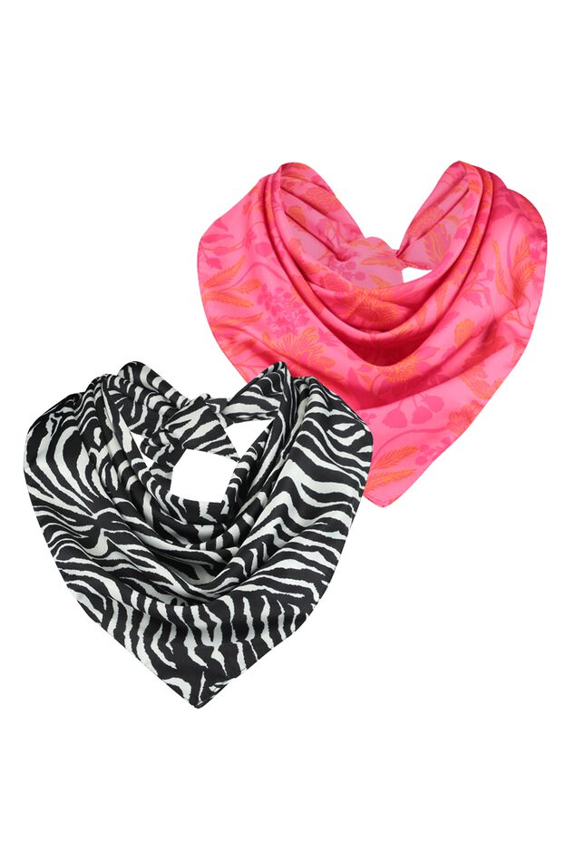 2er-Pack Satinschals  image number 1