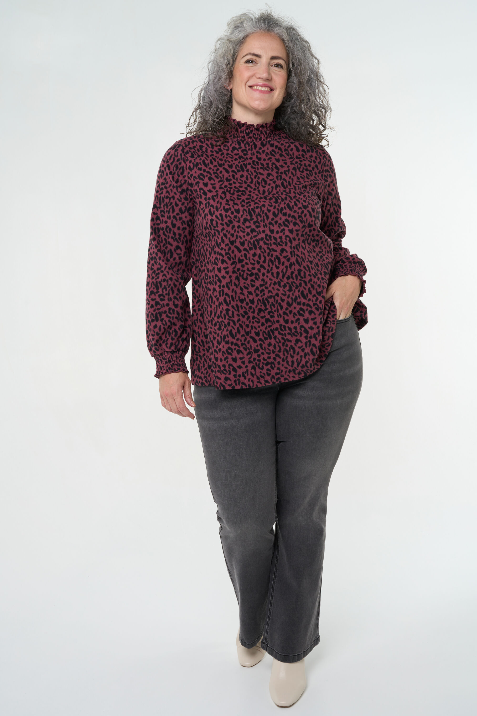 Top mit Panther-Print image number 0