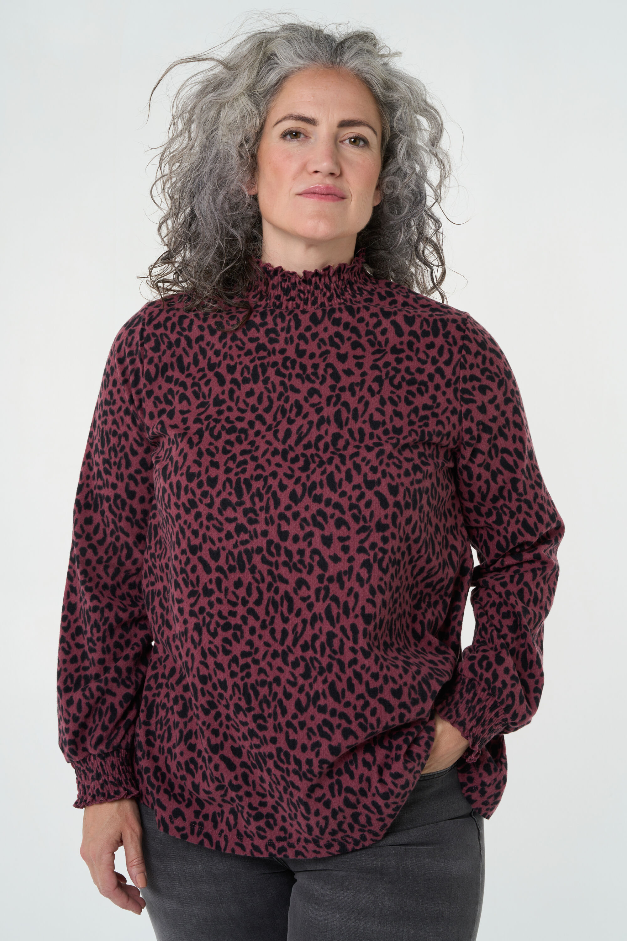 Top mit Panther-Print image number 7