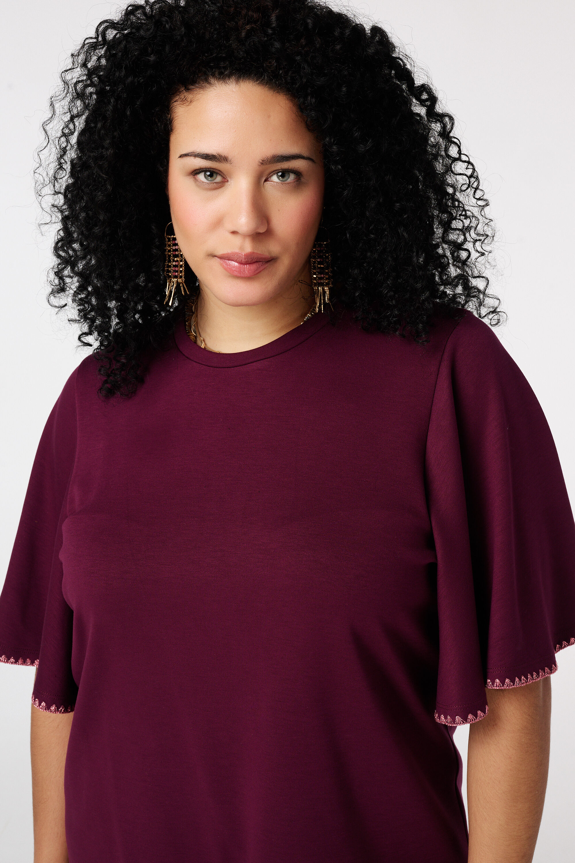 T-Shirt mit Schmetterlings&auml;rmeln image number 4