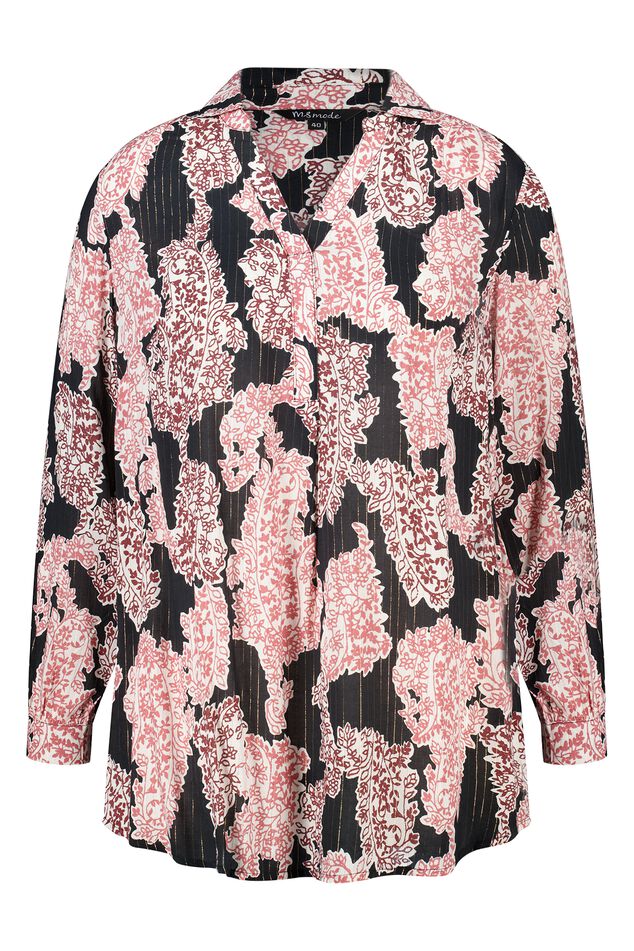 Bluse mit Print image number 1
