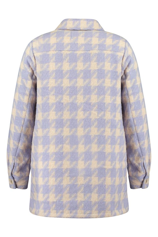 Shacket mit Hahnenrittmuster image number 3