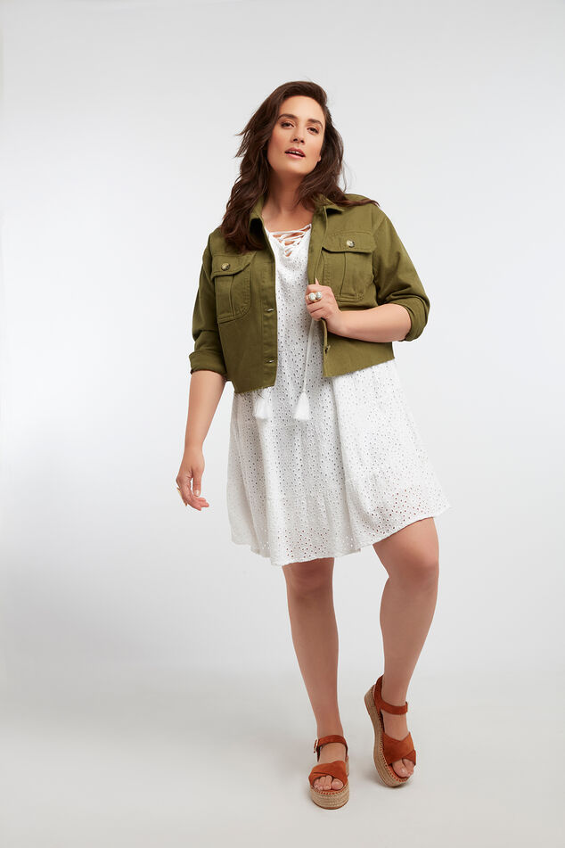 Kurz geschnittene Jacke image number 5