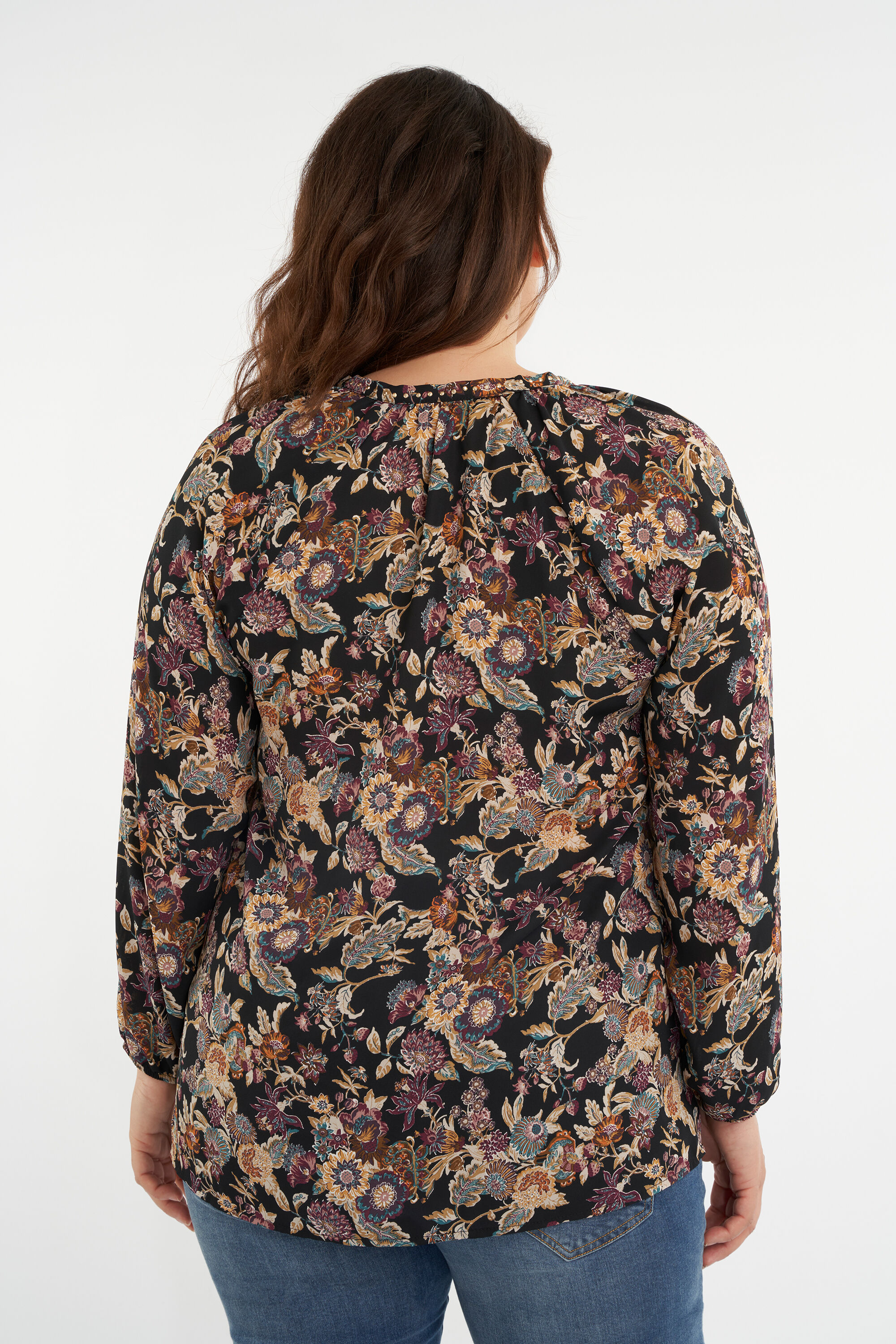 Bluse mit Print image number 4