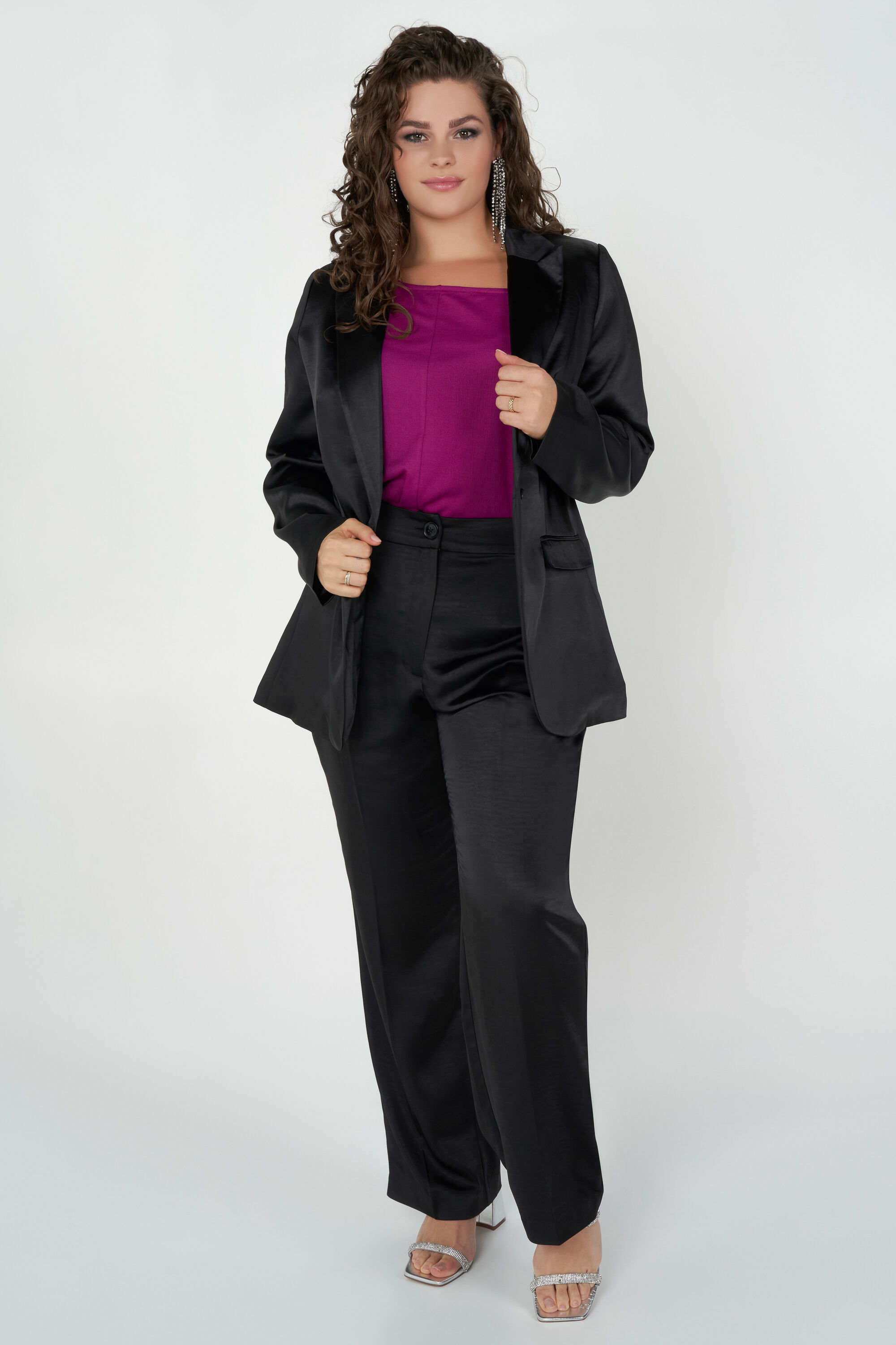 Satin-Blazer  image number 5