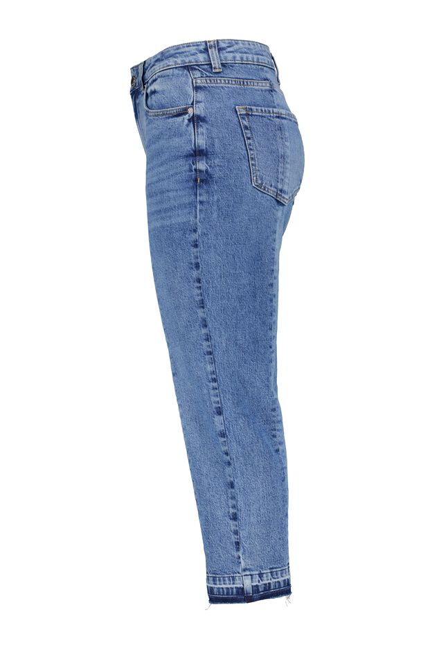 Zweifarbige Jeans mit geradem Bein image number 7