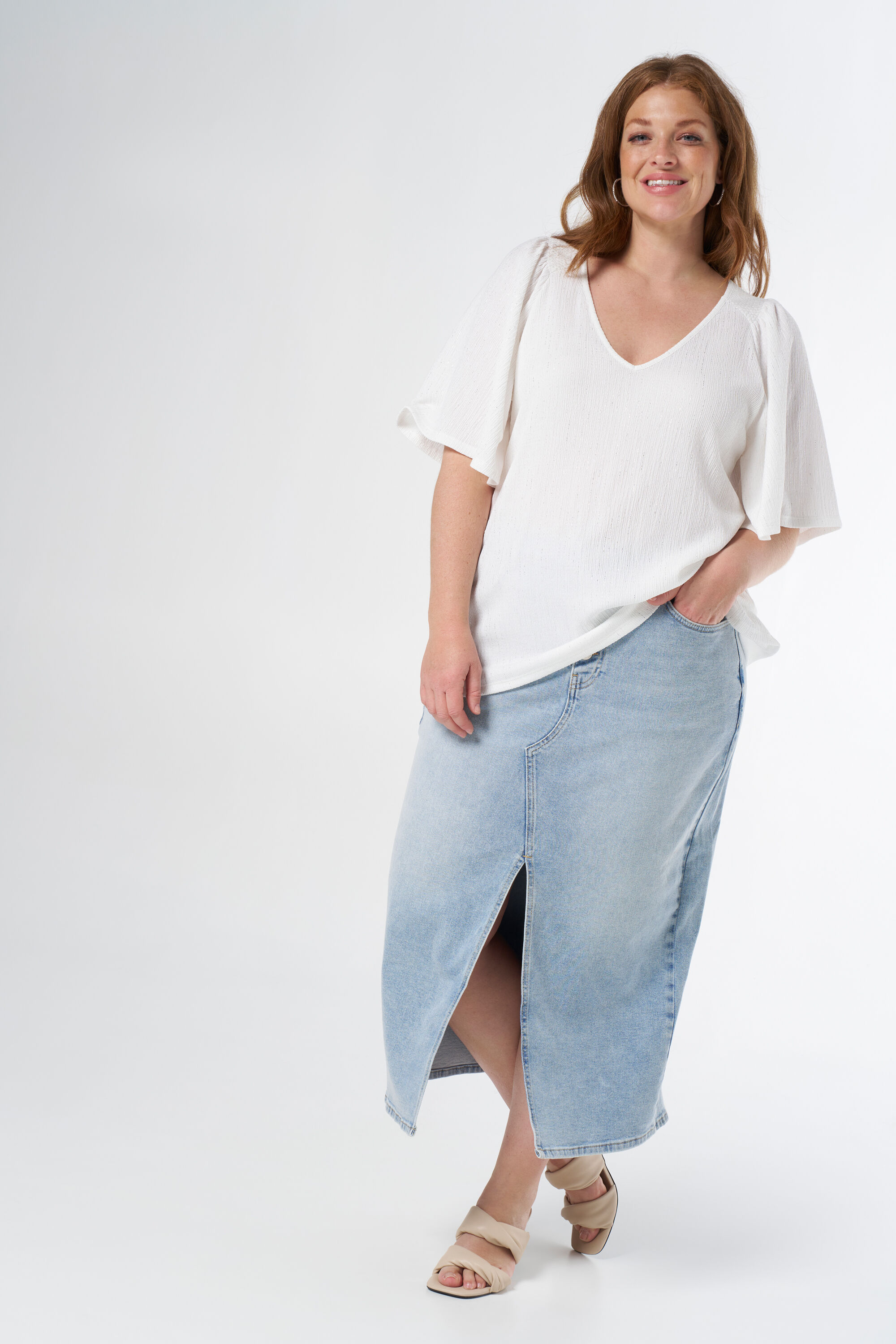 Top mit V-Ausschnitt image number 5