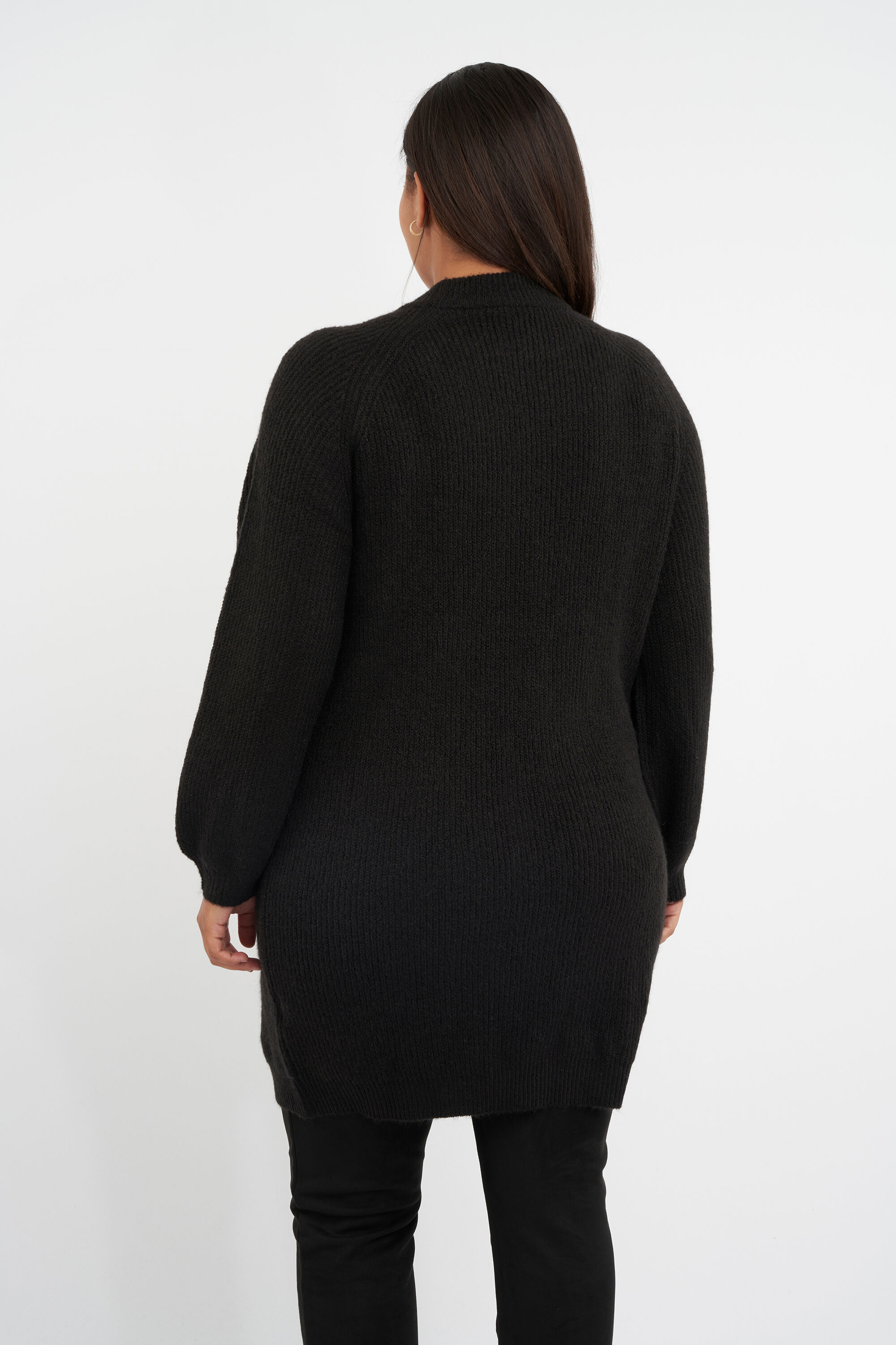 Langer Feinstrickpullover image number 3