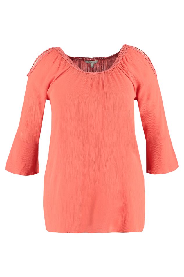 Bell-Sleeve Bluse image number 1