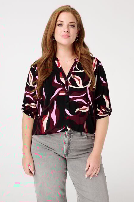 Jersey-Oberteil mit Print Jersey-Oberteil mit Print