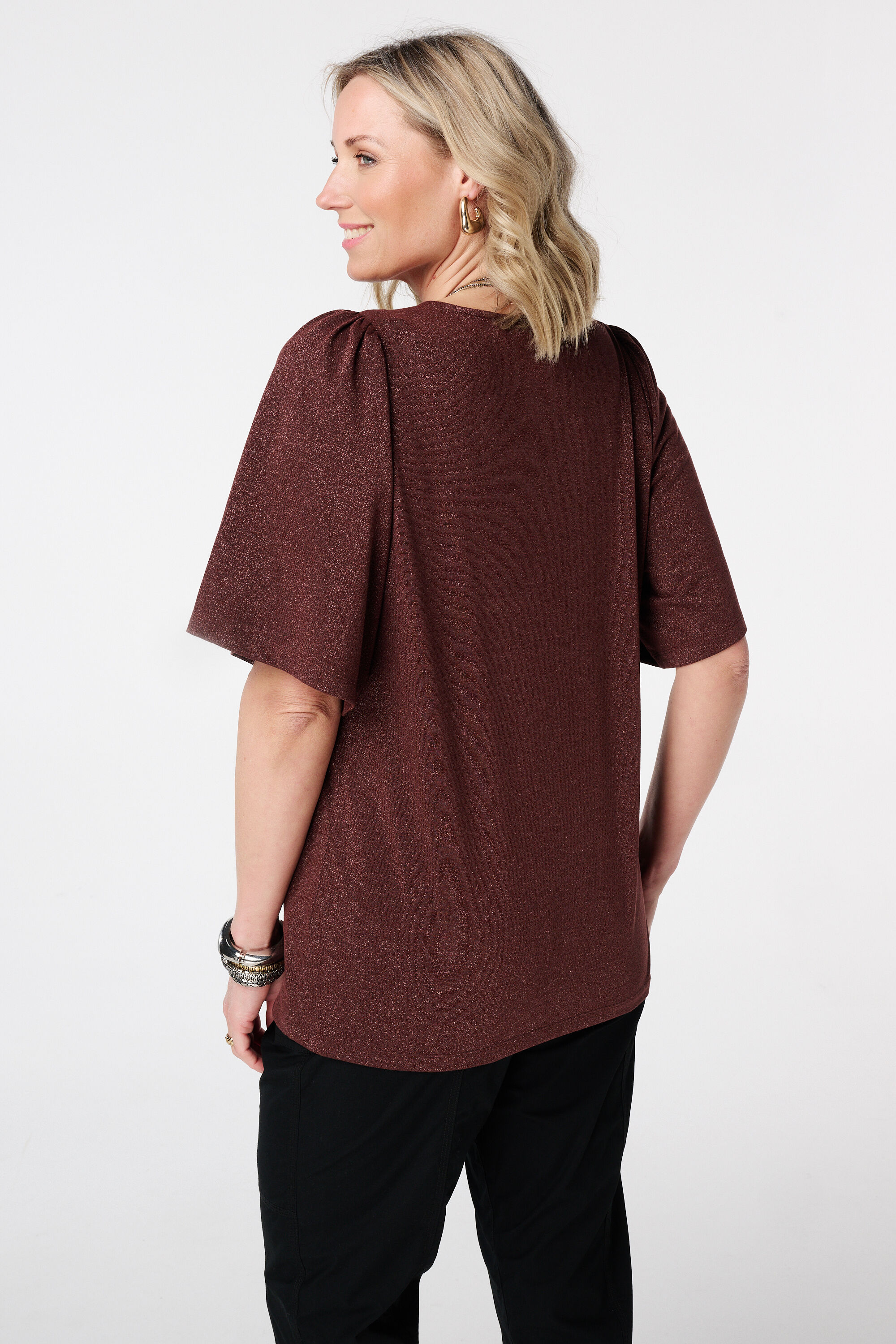 Top mit Fledermaus&auml;rmeln image number 3