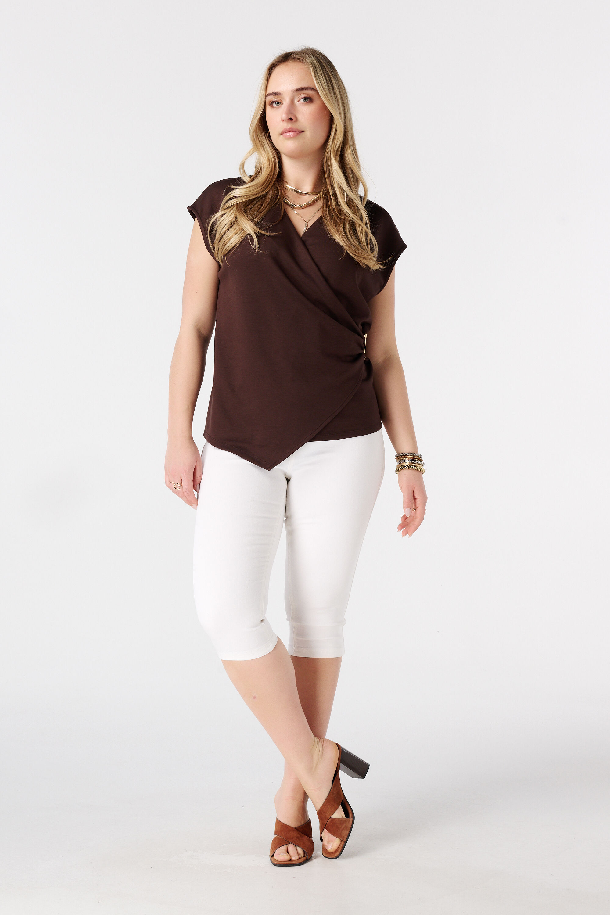 Capri Treggings in Denim Optik