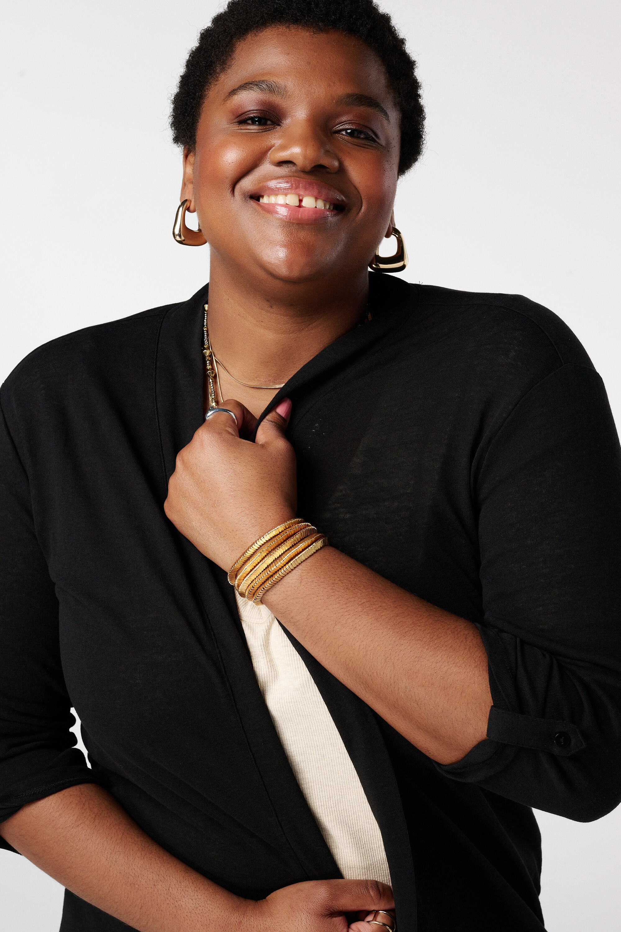 Offene Strickjacke image number 4