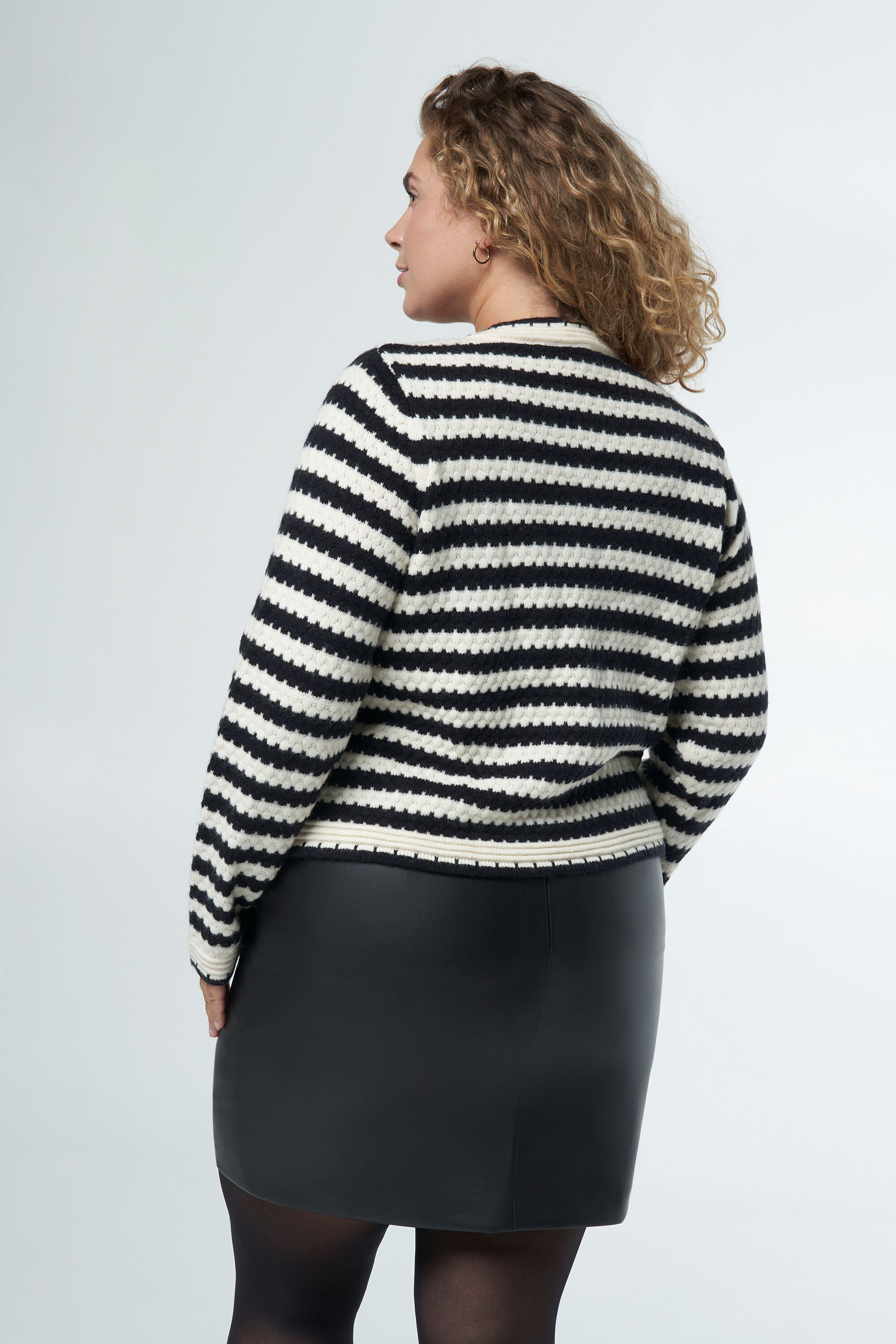 Gestreifter Cardigan image number 3