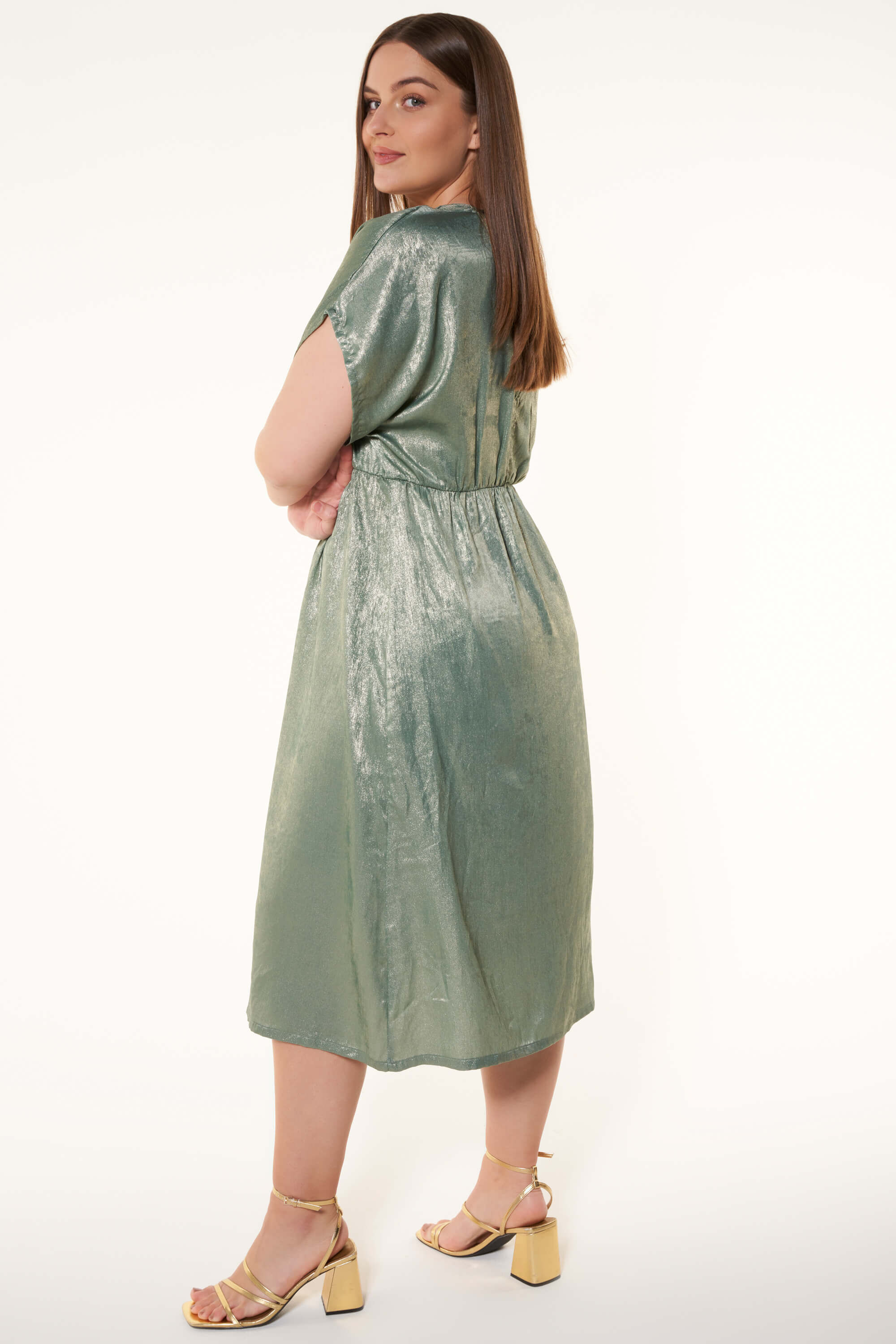 Metallic-Kleid  image number 6