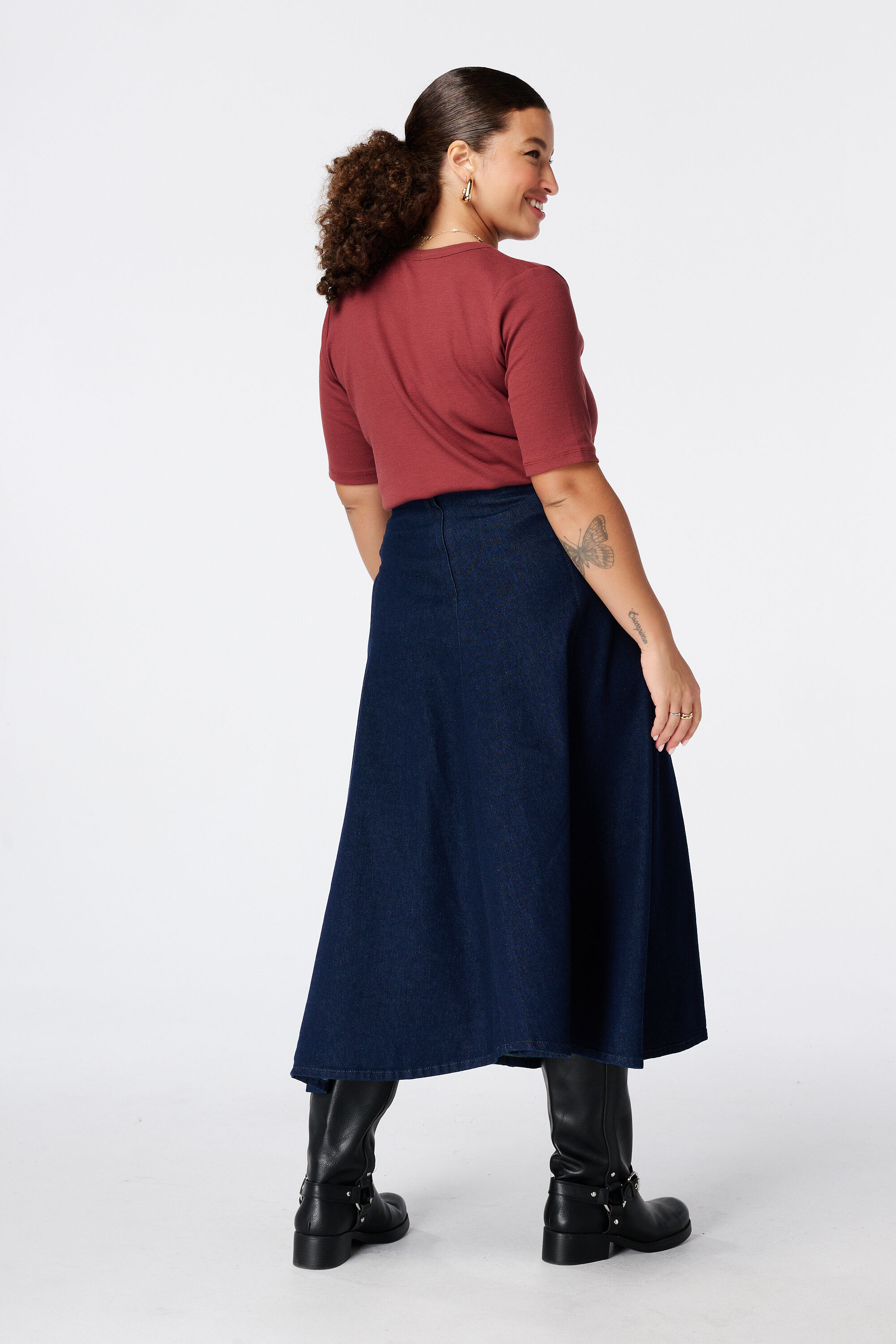 Jeans Midirock image number 3