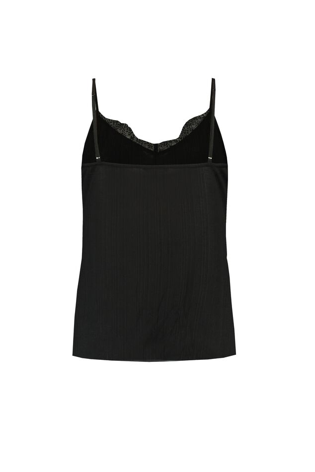 Ärmelloses Top mit Spitze image number 2