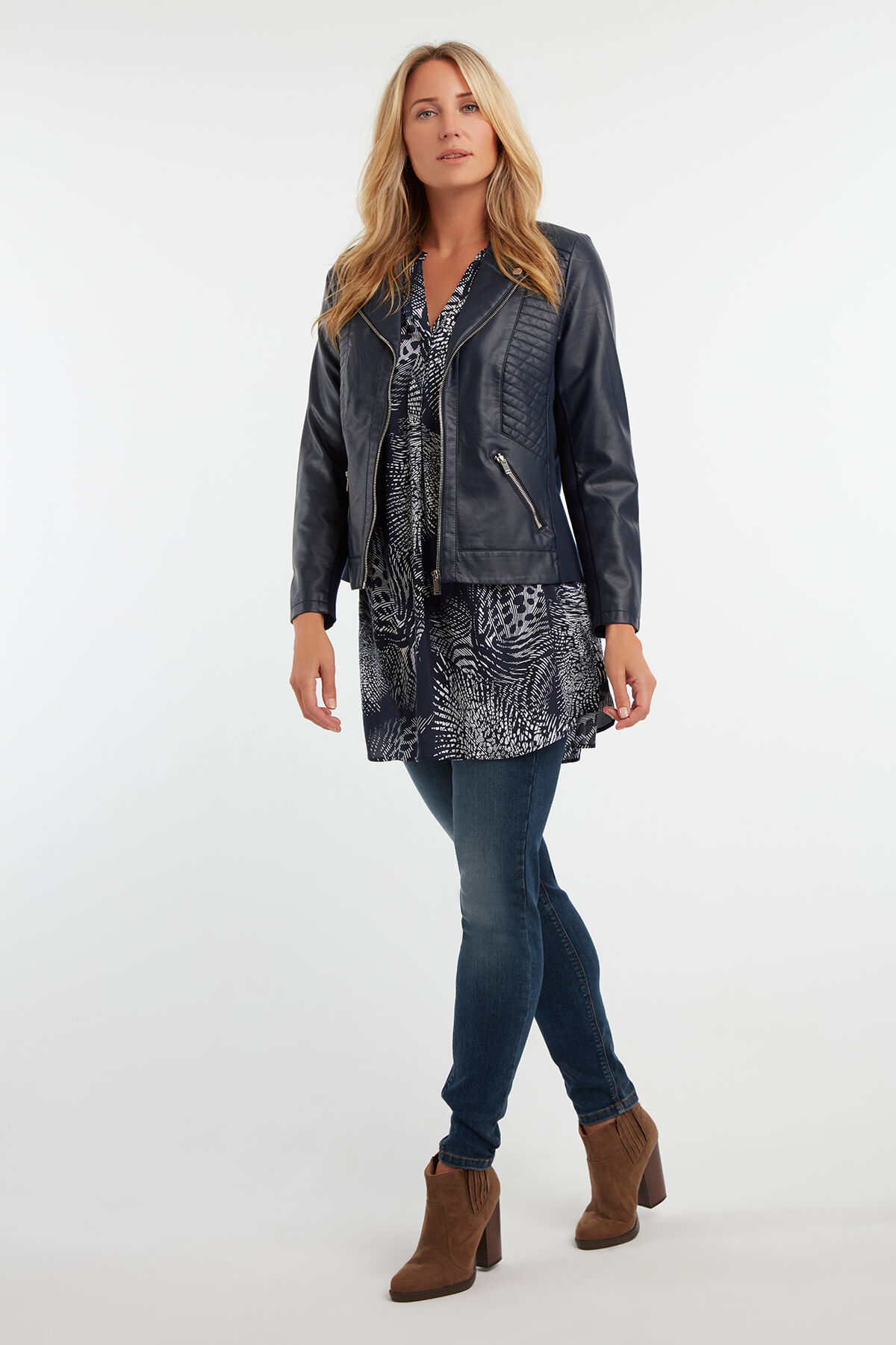 PU-Kunstlederjacke image number 3