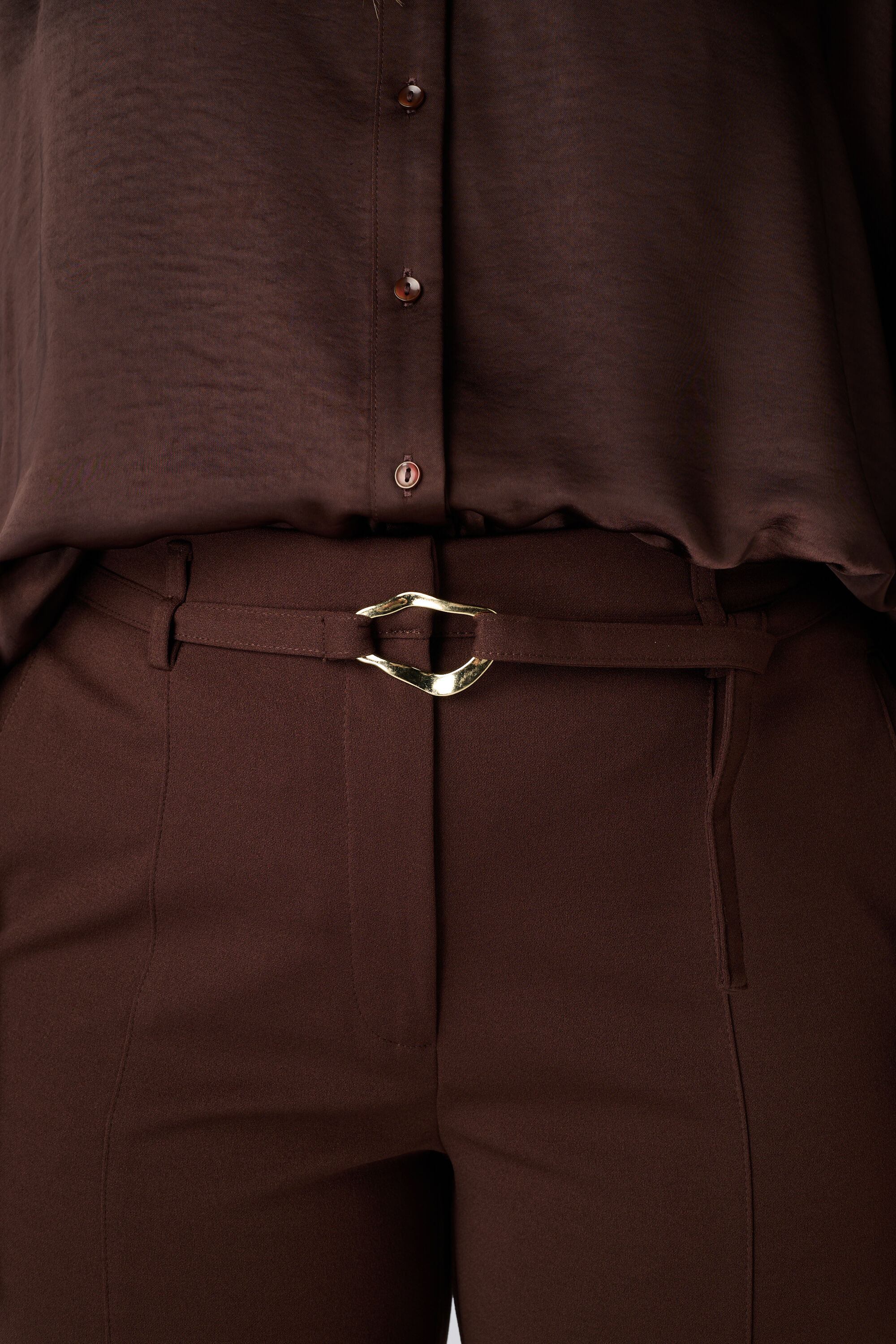Gerade Hose mit G&uuml;rtel image number 4