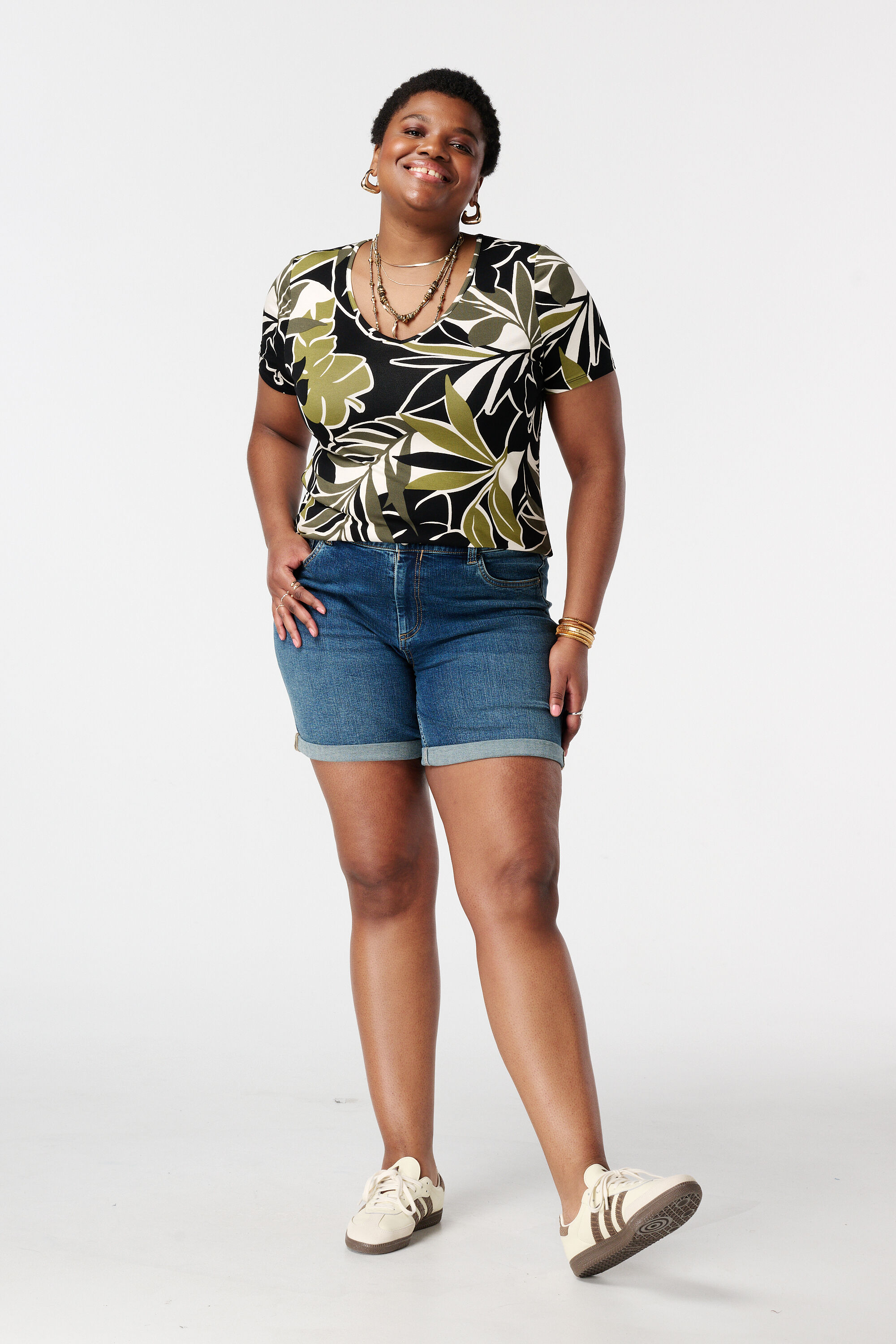 T-Shirt mit Print image number 5