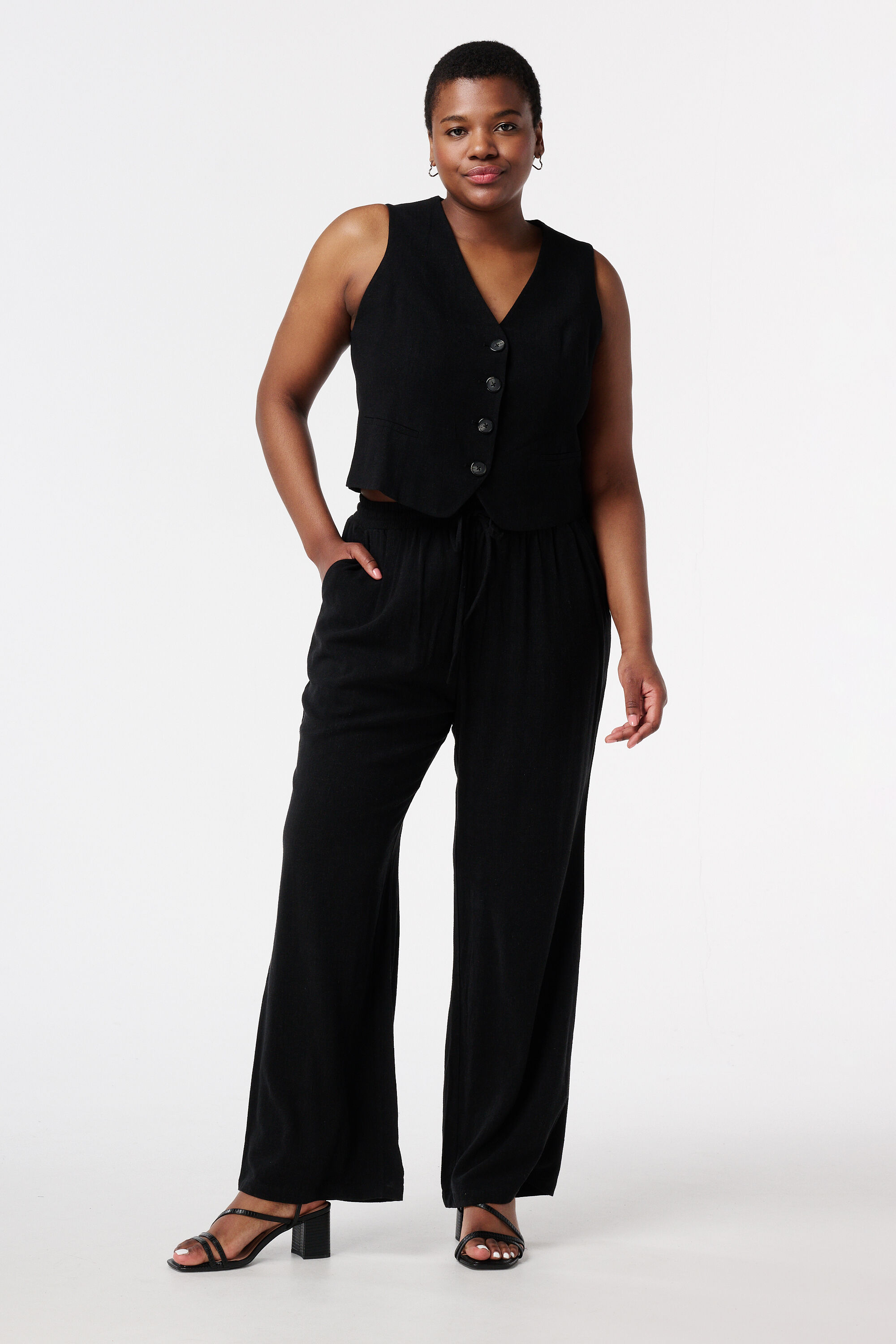 Kost&uuml;mweste aus Leinen image number 5