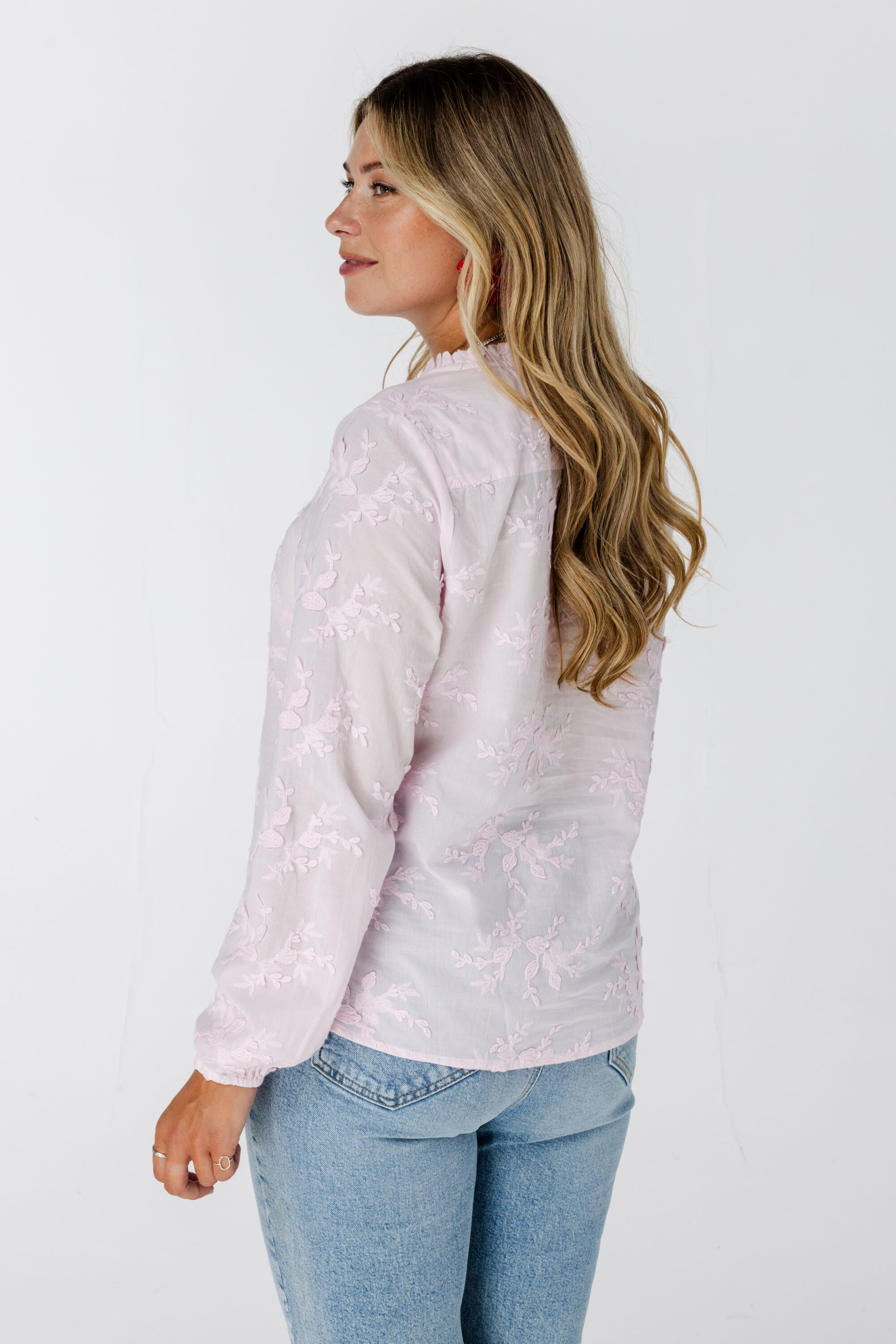 Bluse mit gestickten Details image number 3