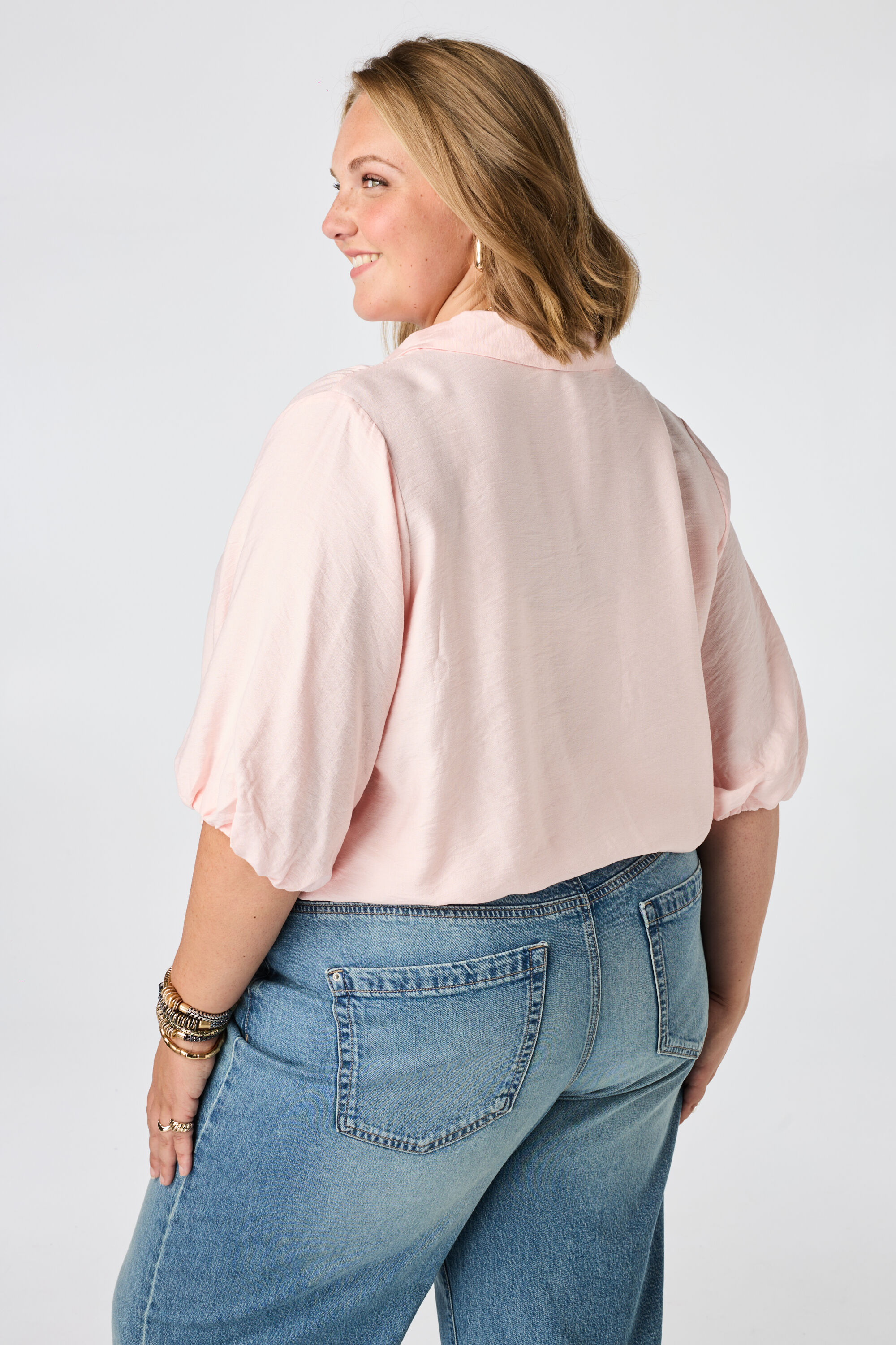 Bluse mit Puff&auml;rmeln image number 3