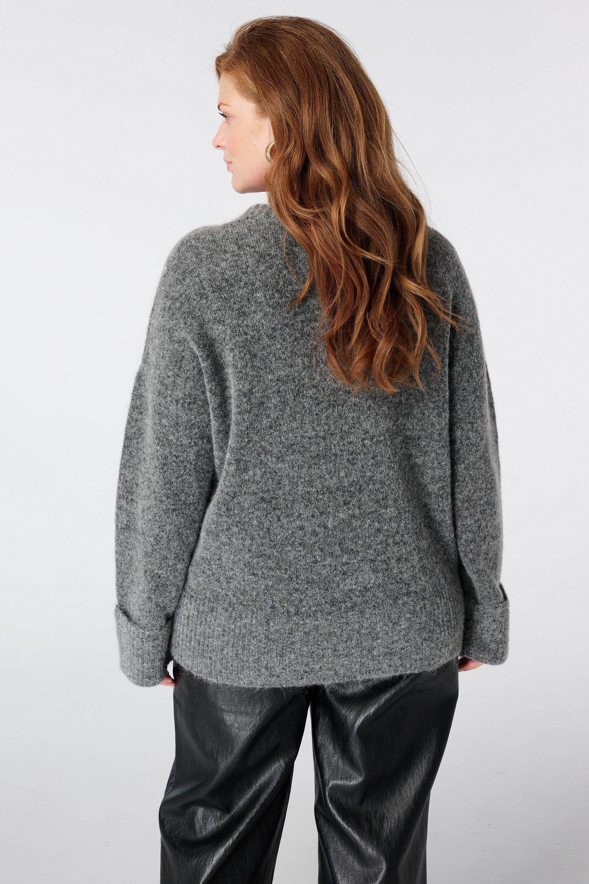 Pullover mit Manschettenkn&ouml;pfen image number 3