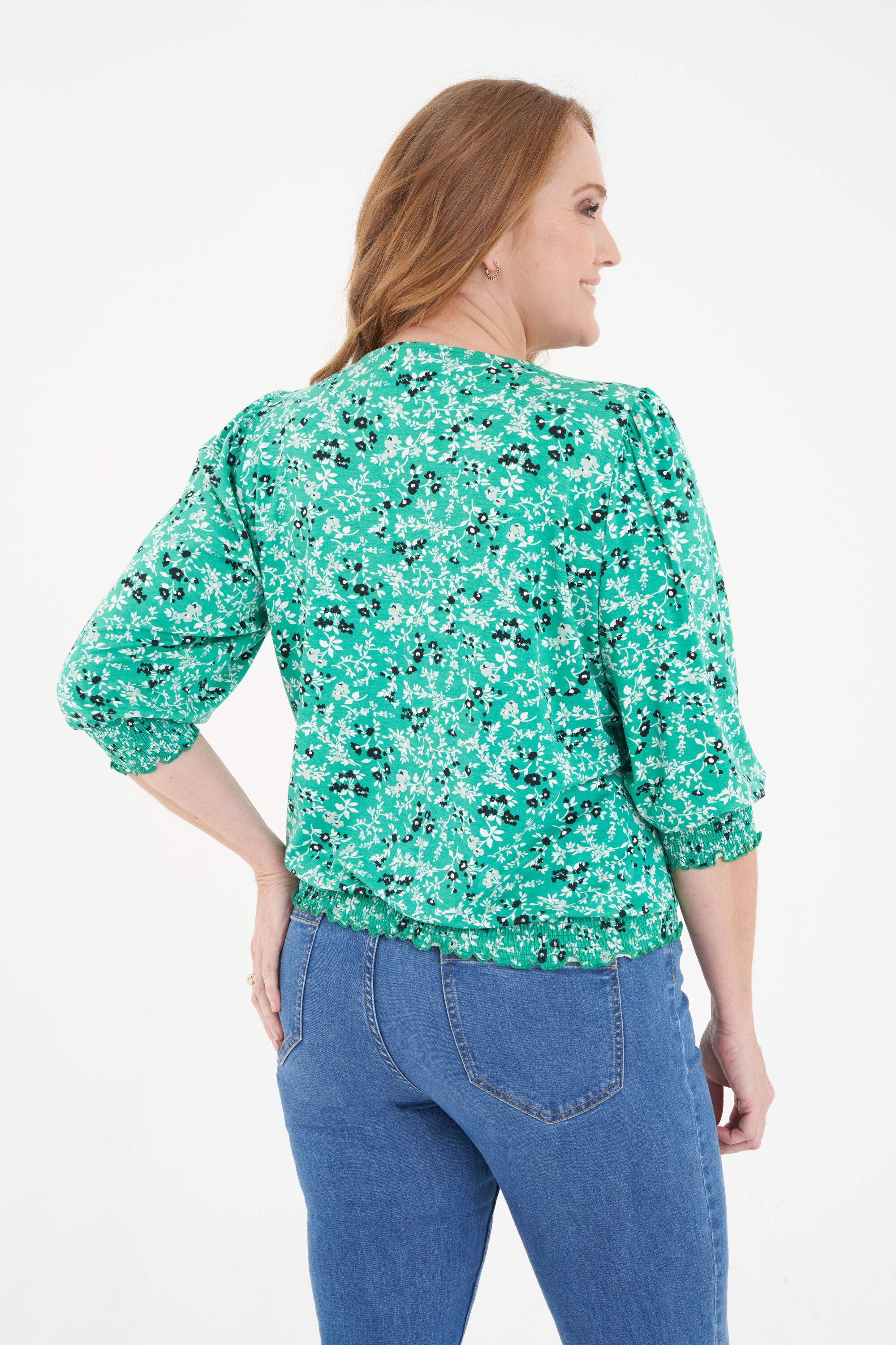 Wickeltop mit Print image number 4