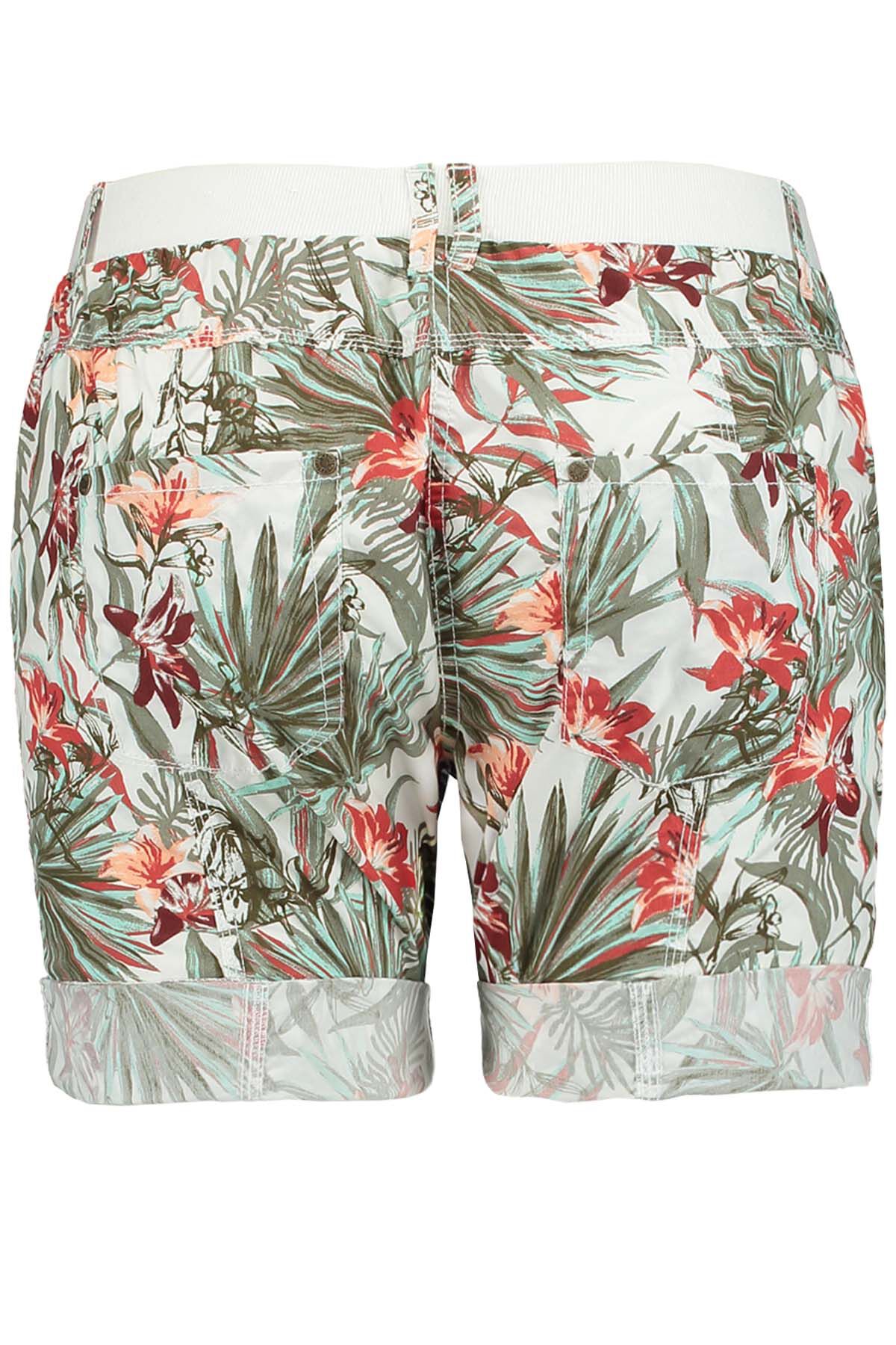 Viskose-Shorts mit Print image number 2