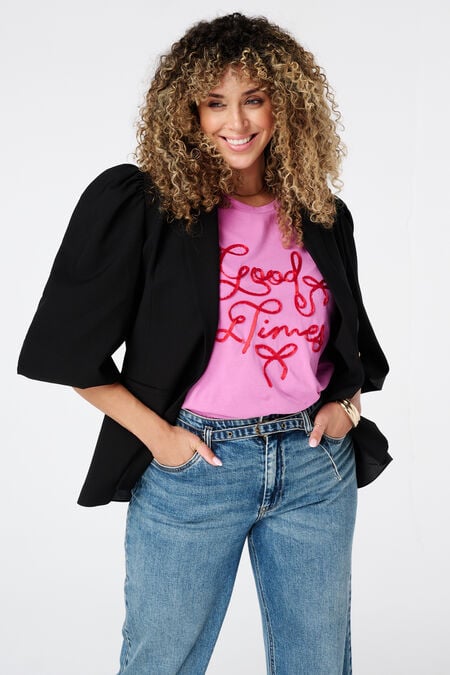 Blazer mit Puffärmeln Blazer mit Puffärmeln