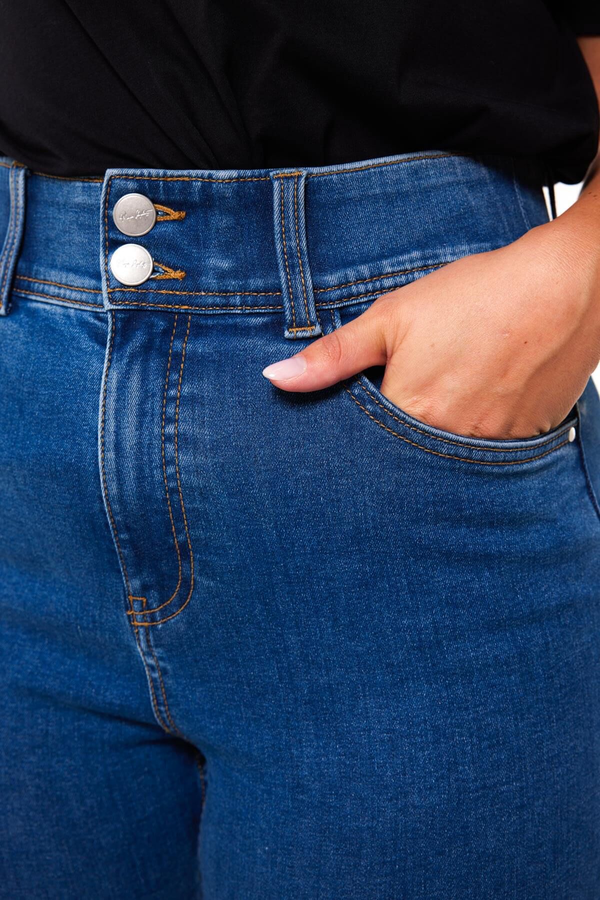 Modellierende Skinny-Leg-Jeans SCULPTS image number 5