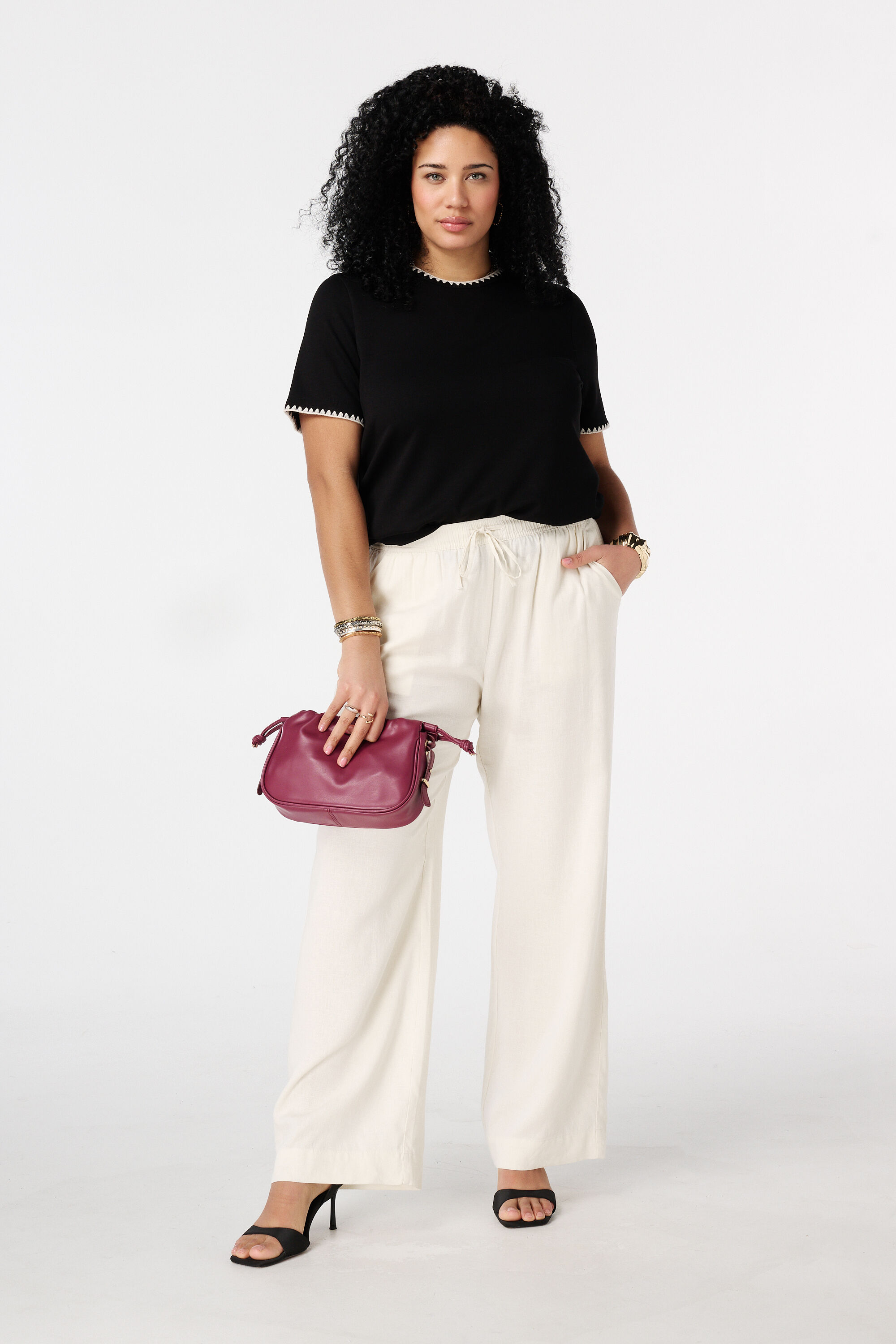 T-Shirt mit Ziern&auml;hten image number 5