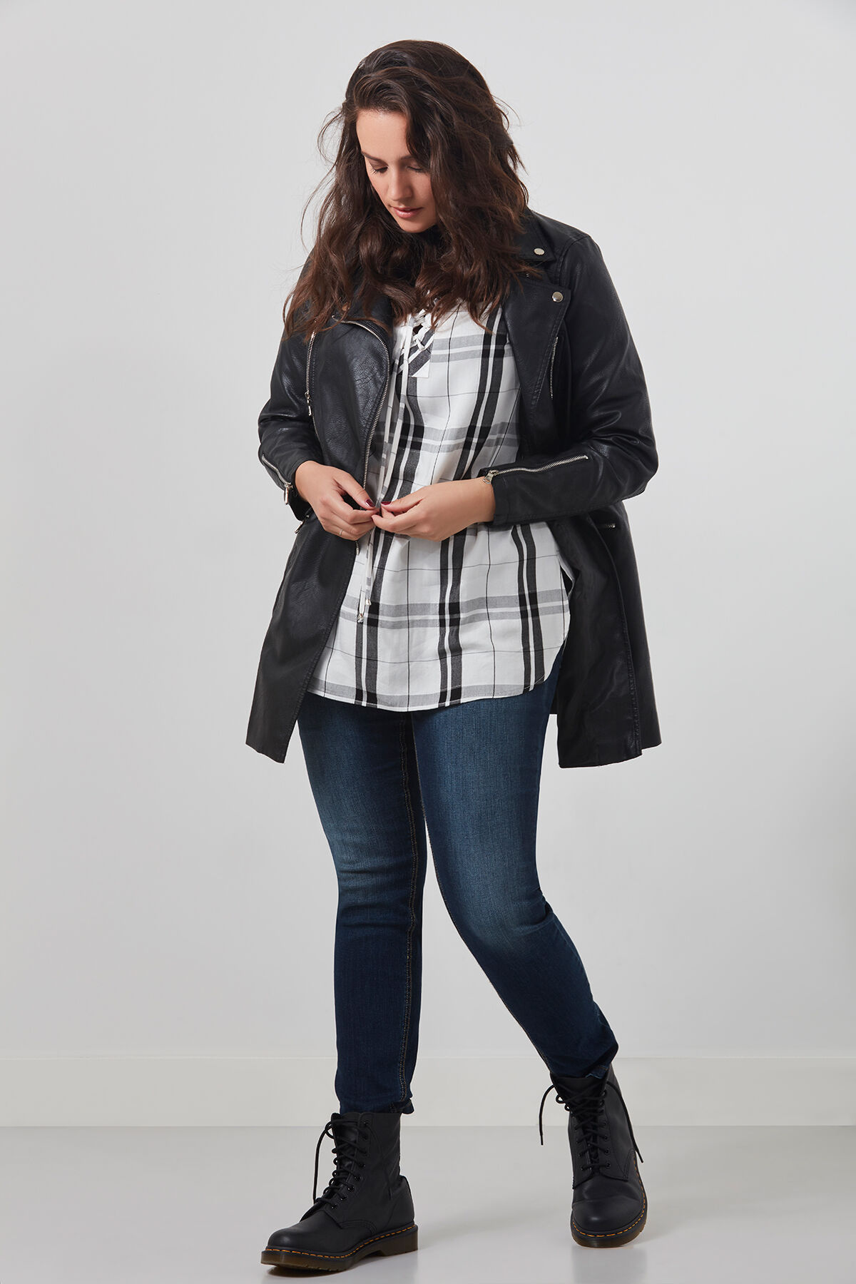 Karierte Bluse image number 4