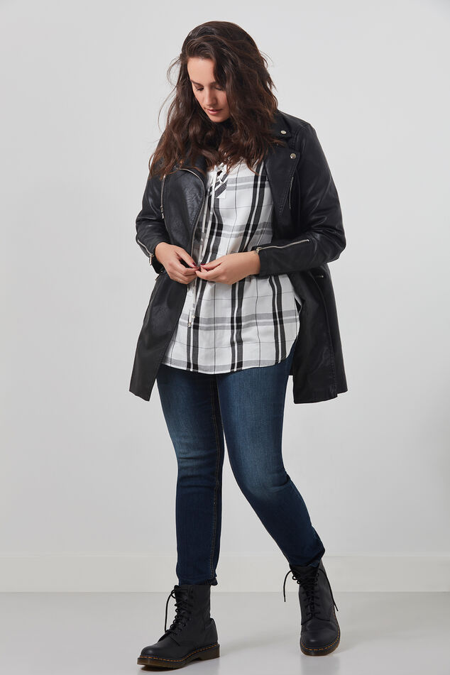 Karierte Bluse image number 4