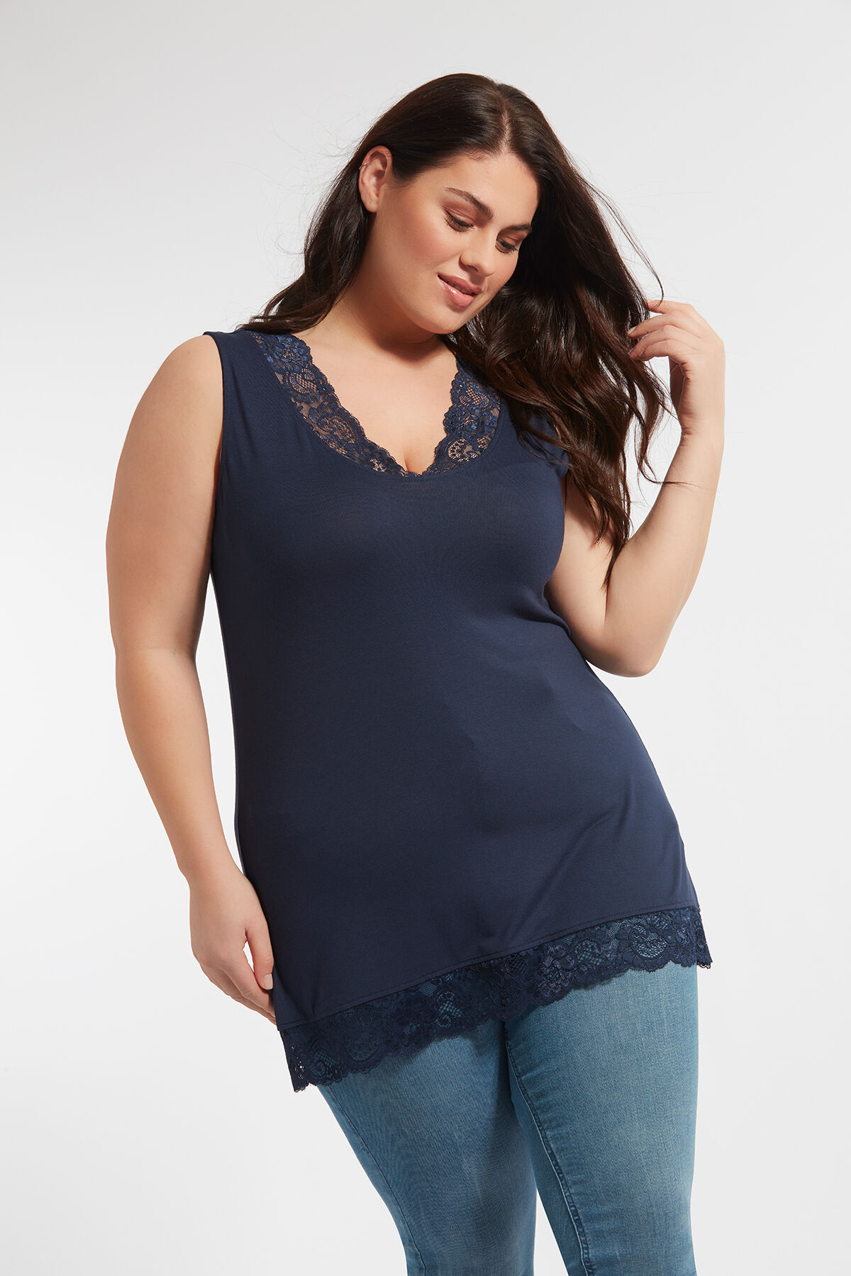 &Auml;rmelloses Spitzen-Top image number 3