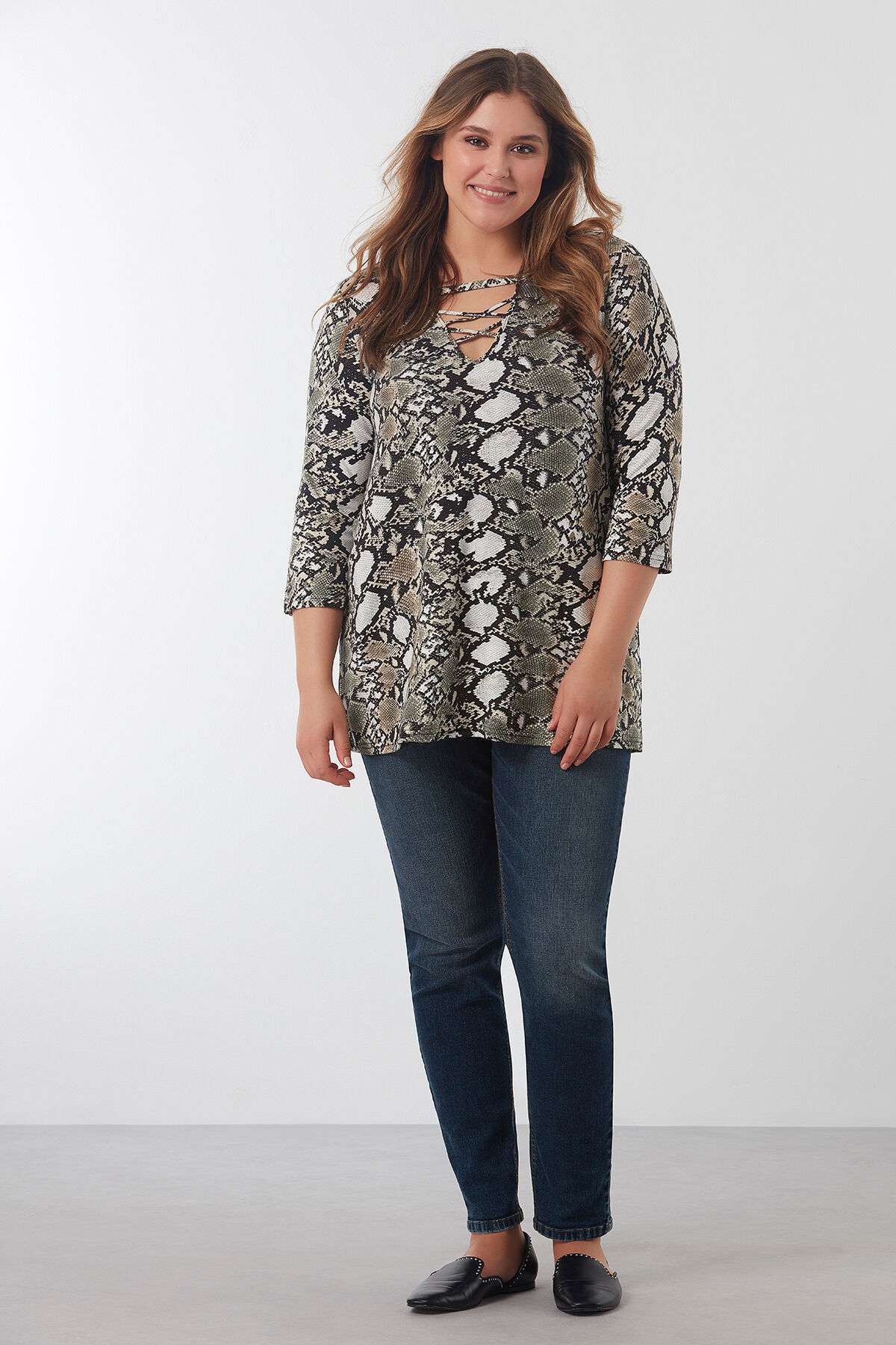 Shirt mit Schlangen-Print image number 3