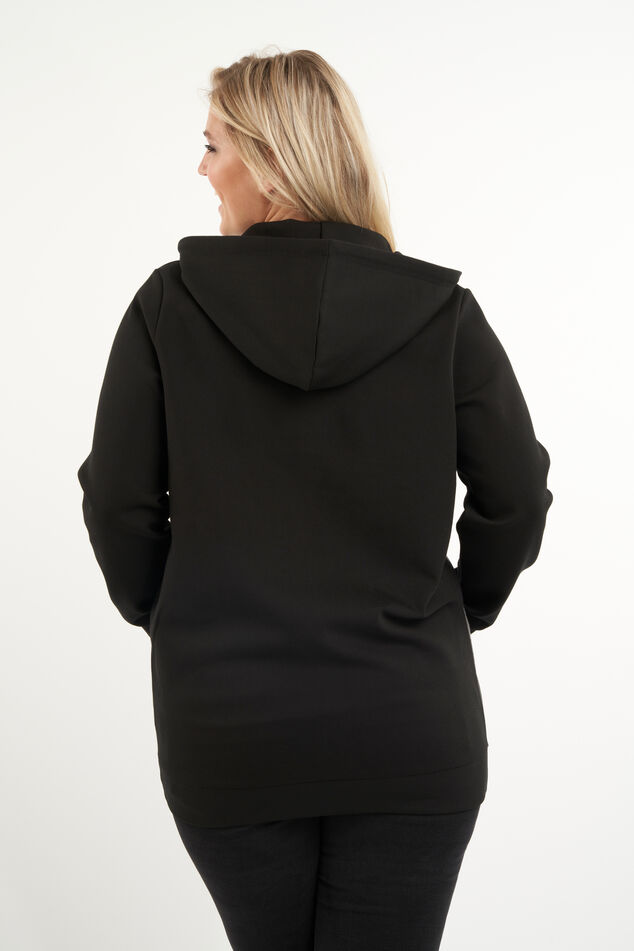 Cardigan mit Kunstleder  image number 3