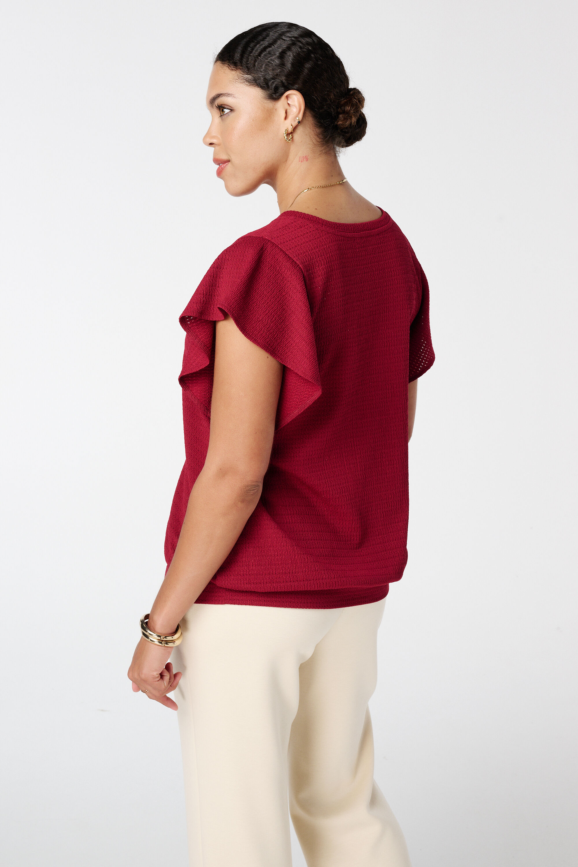 Top mit Schmetterlings&auml;rmeln image number 3