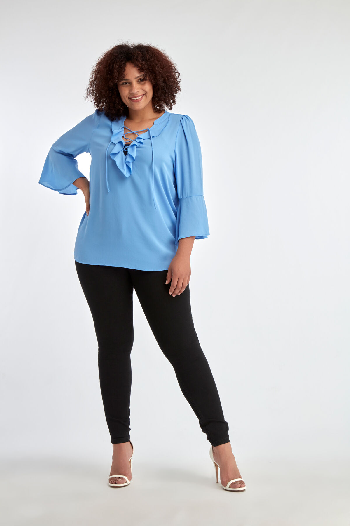 Bluse mit R&uuml;schen  image number 5